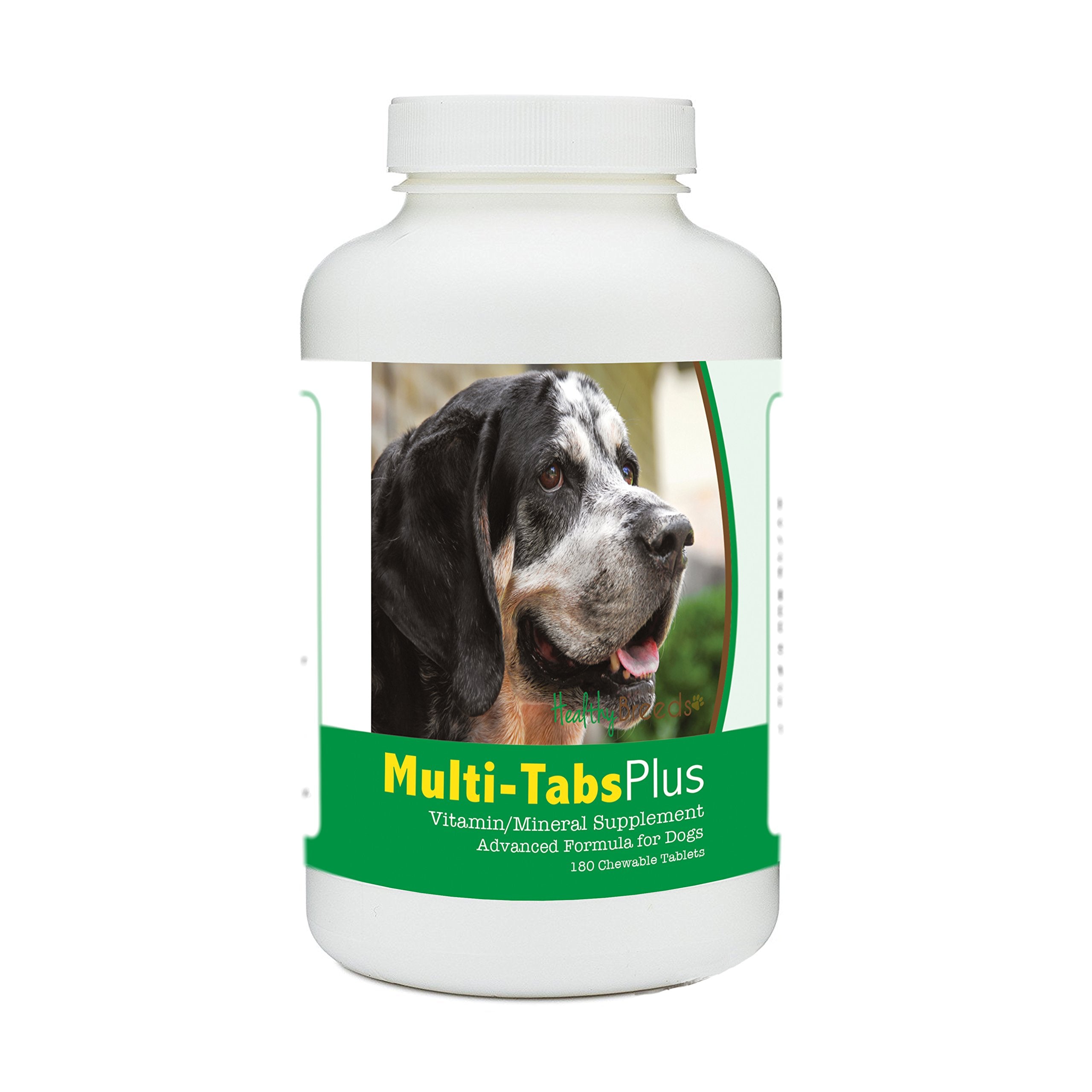 Healthy Breeds Bluetick Coonhound Multi-Tabs Plus Chewable Tablets 180 Count
