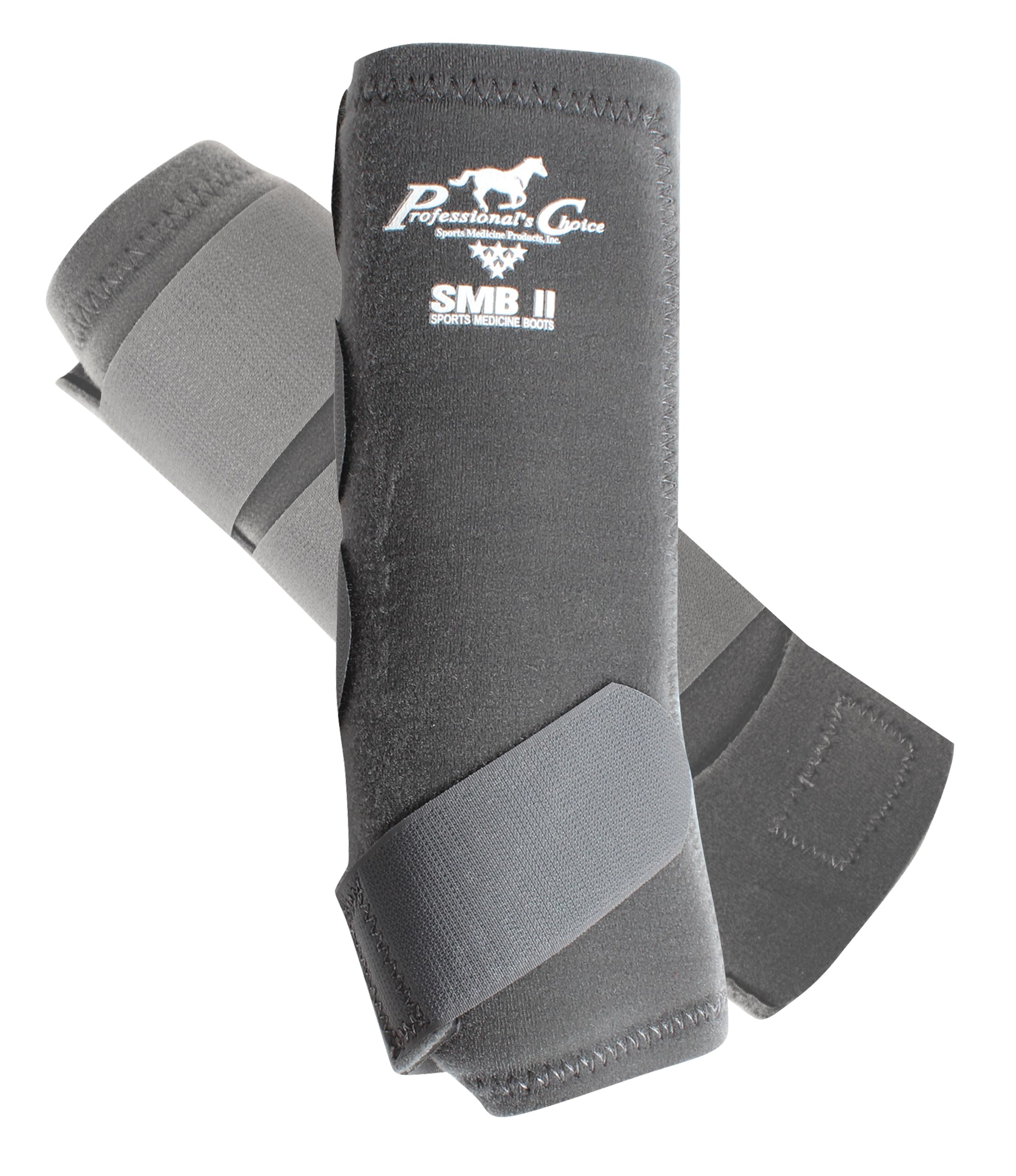 Professional'S Choice Equine Smbii Leg Boots | Sold In Pairs | Charcoal | Small