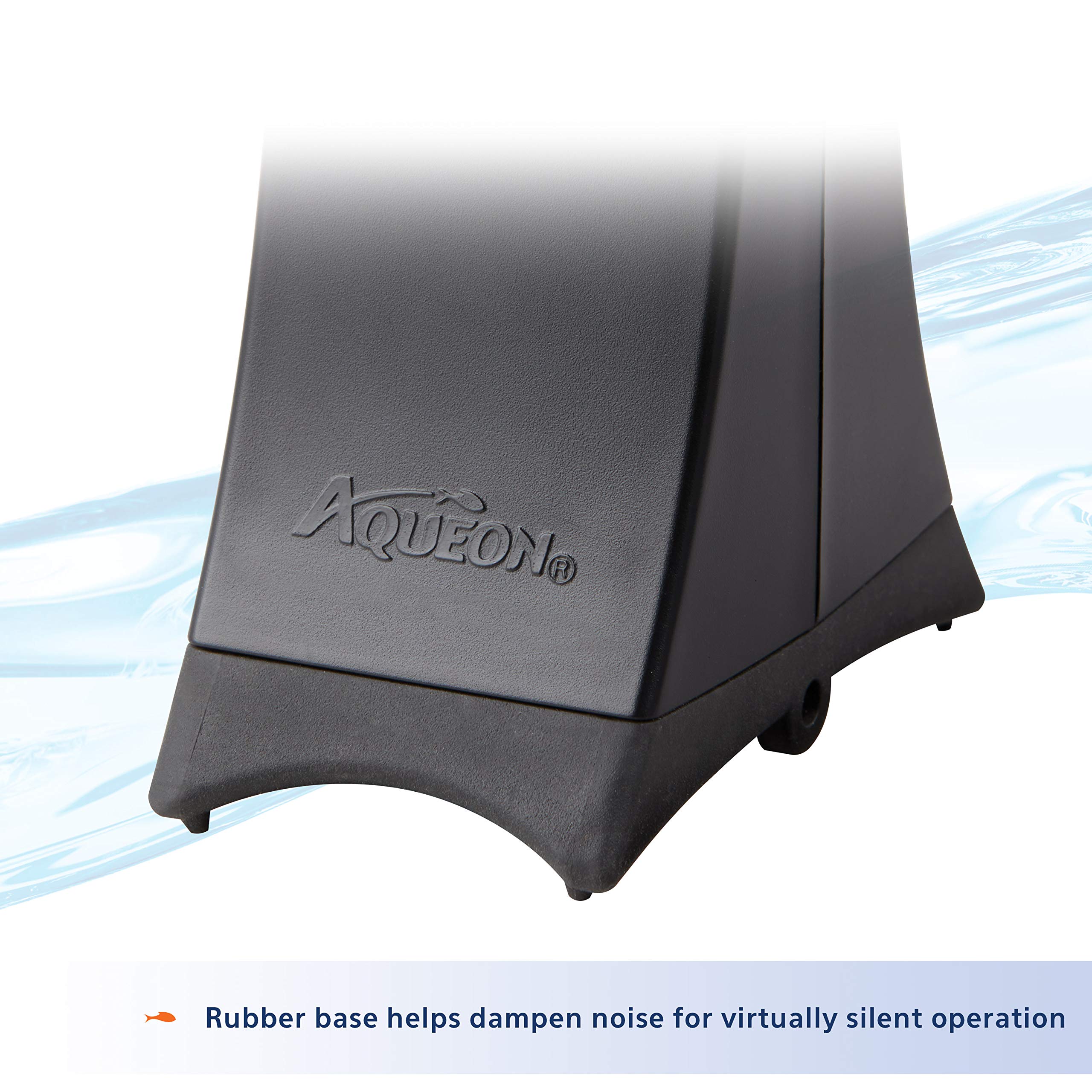 Aqueon QuietFlow Air Pump 40 for Under 40 Gallon Tanks, Black, Plastic, Model 100106997