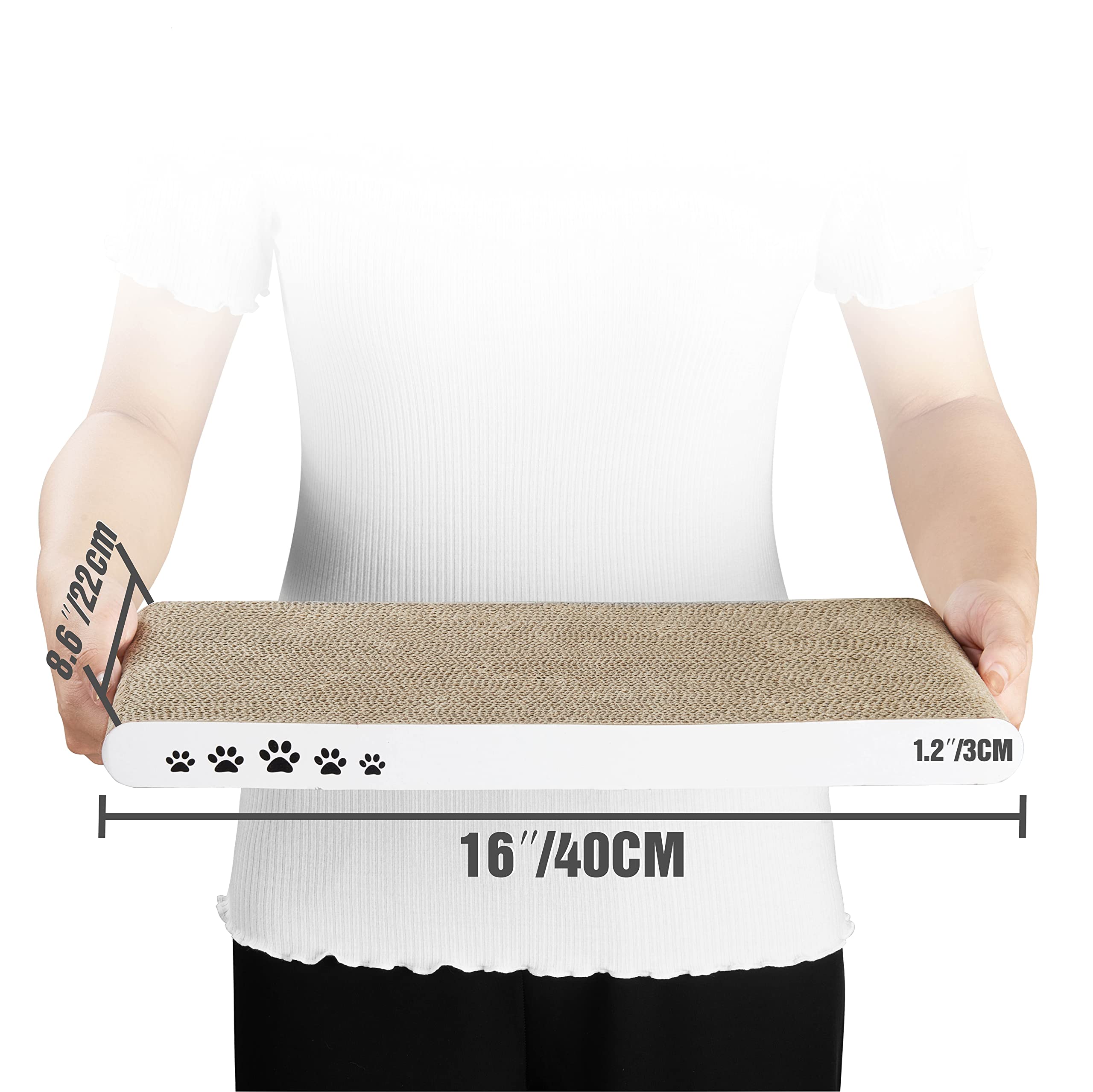 Coching Cat Scratcher Cardboard Cat Scratch Pad With Premium Scratch Textures Design Durable Cat Scratching Pad Reversible