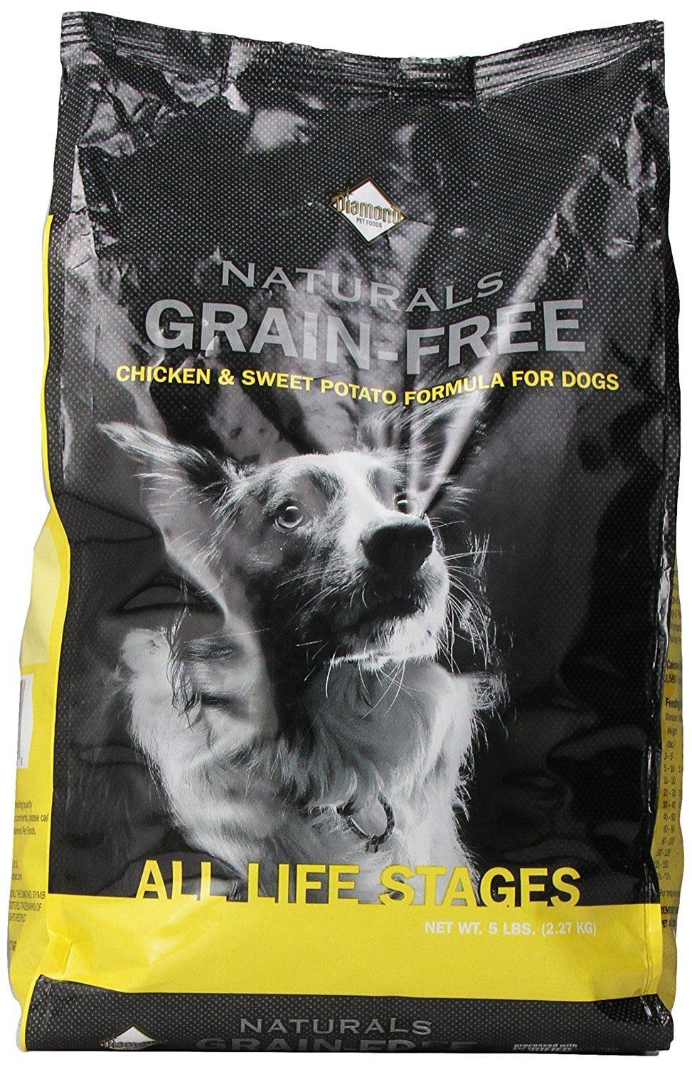 Diamond Naturals Grain Free Real Meat Recipe Premium Dry Dog Food With Real Cage Free Chicken 5Lb