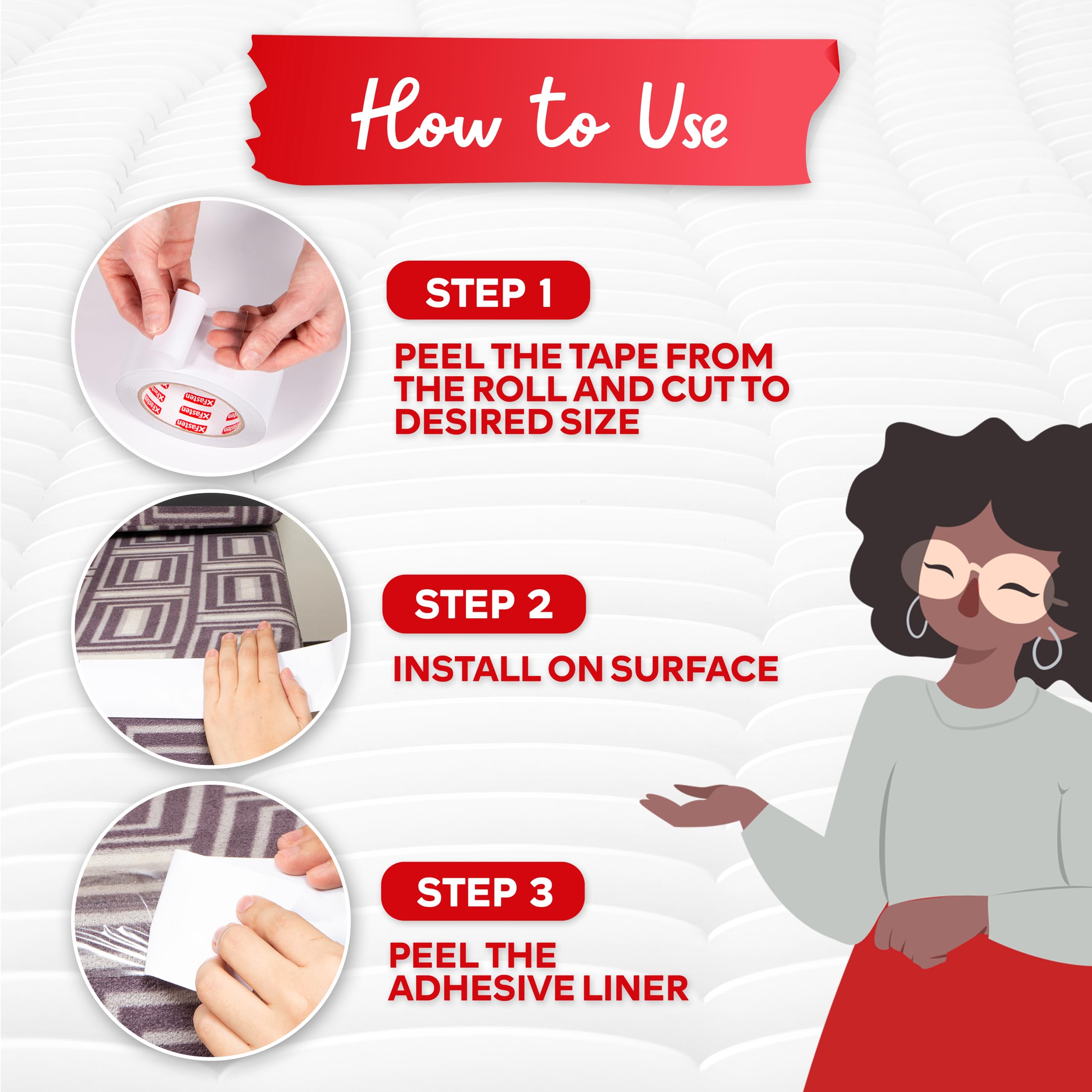 XFasten Anti-Scratch Cat Training Tape, Crystal Clear, 2 x 30 Yards - Furniture Protector for Cats, Stop Scratching Guard