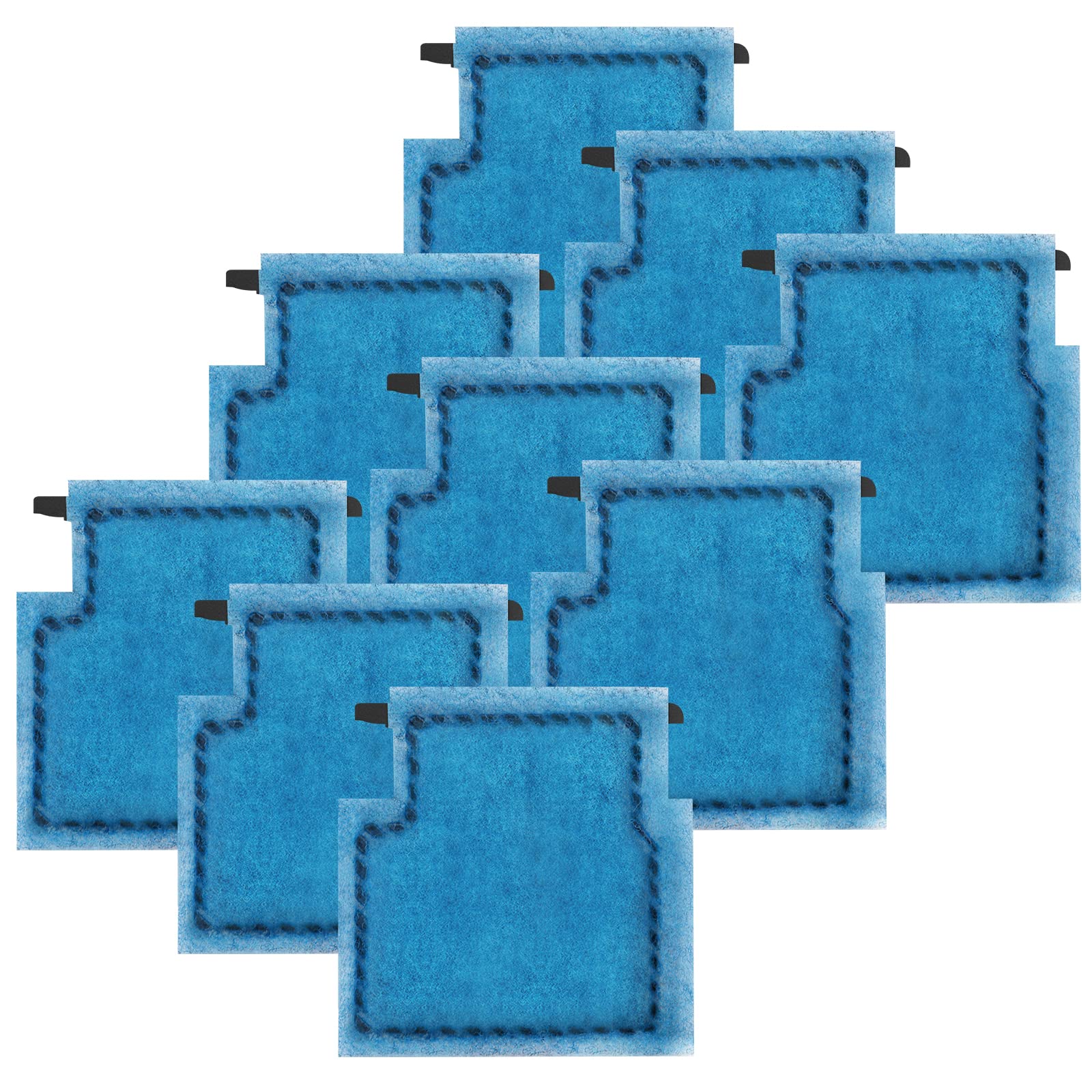 Xbbwmrs 9 Pcs Aquarium Filter Cartridge Compatiable With Aqua-Tech Filters (Ez-Change #1) Fish Tank Filter Cartridge Compatiable