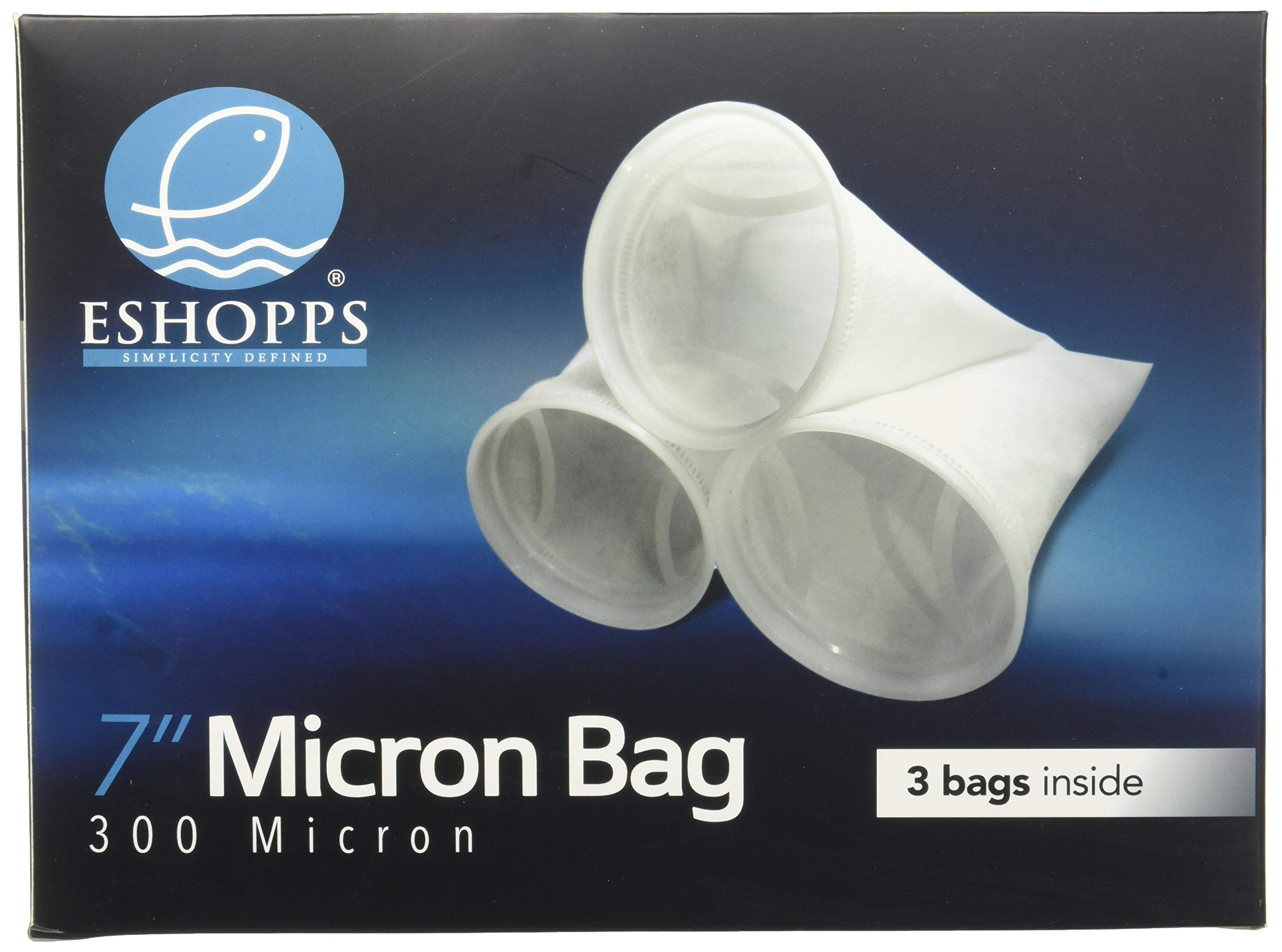 ESHOPPS 7 Round Filter Socks | 3 Pack | 300 Micron