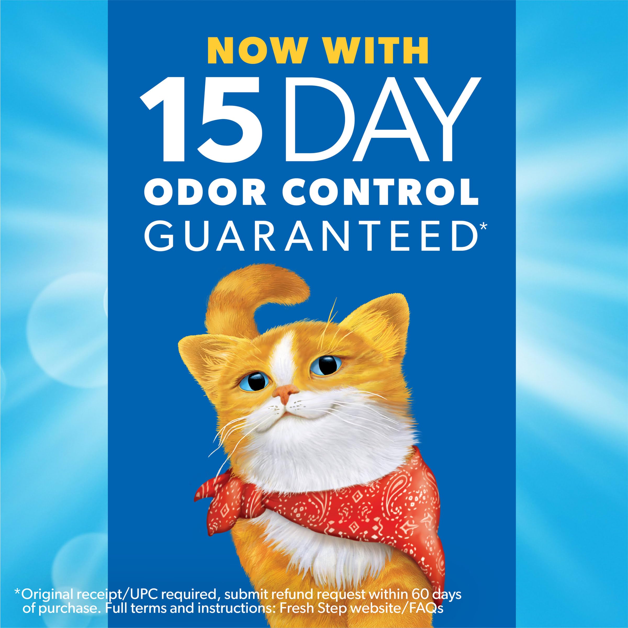 Fresh Step Advanced Extreme Clumping Litter With Febreze Freshness With Mountain Spring Scent, Fights Odor On Contact, 37 Lbs. (2 X 18.5 Lb. Box)