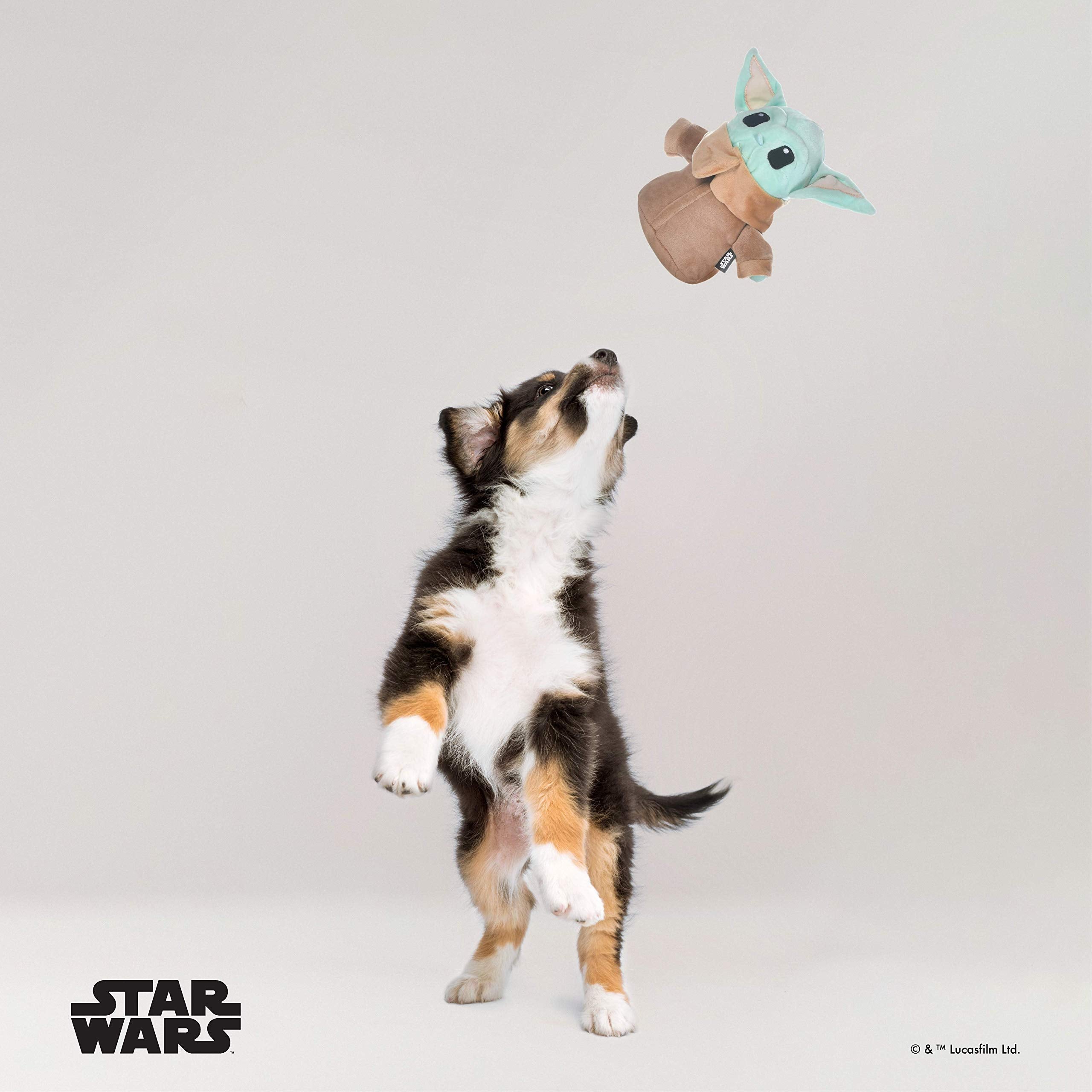Star Wars Mandalorian The Child Plush Figure Dog Toy | 6 Inch Small Dog Toy from Star Wars the Mandalorian - Soft and Plush Dog