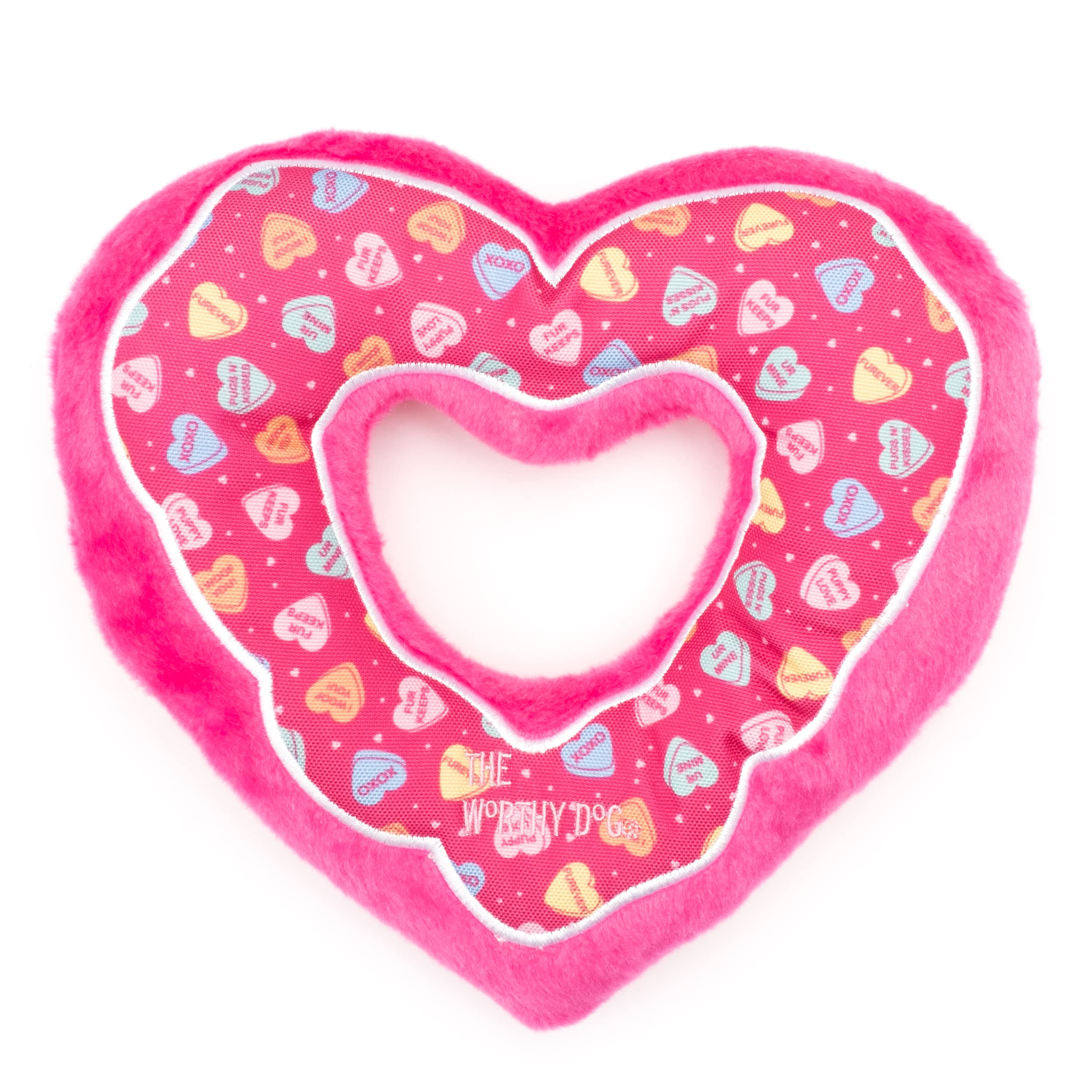 The Worthy Dog Pup Love Heart Bk Large