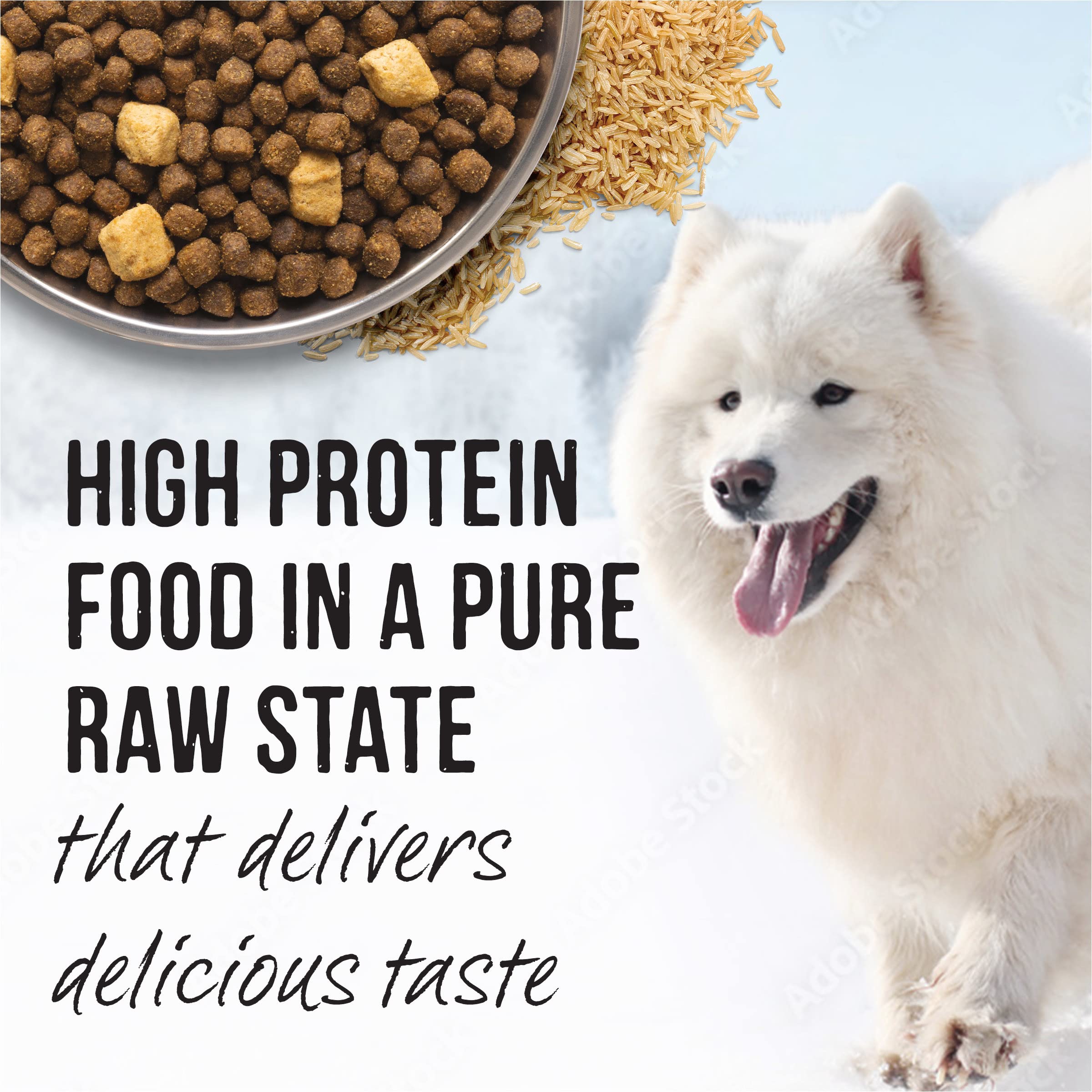 Merrick Backcountry Healthy Grains Premium Dog Food Kibble with Freeze Dried Raw Pieces, Pacific Catch Recipe - 4.0 lb. Bag