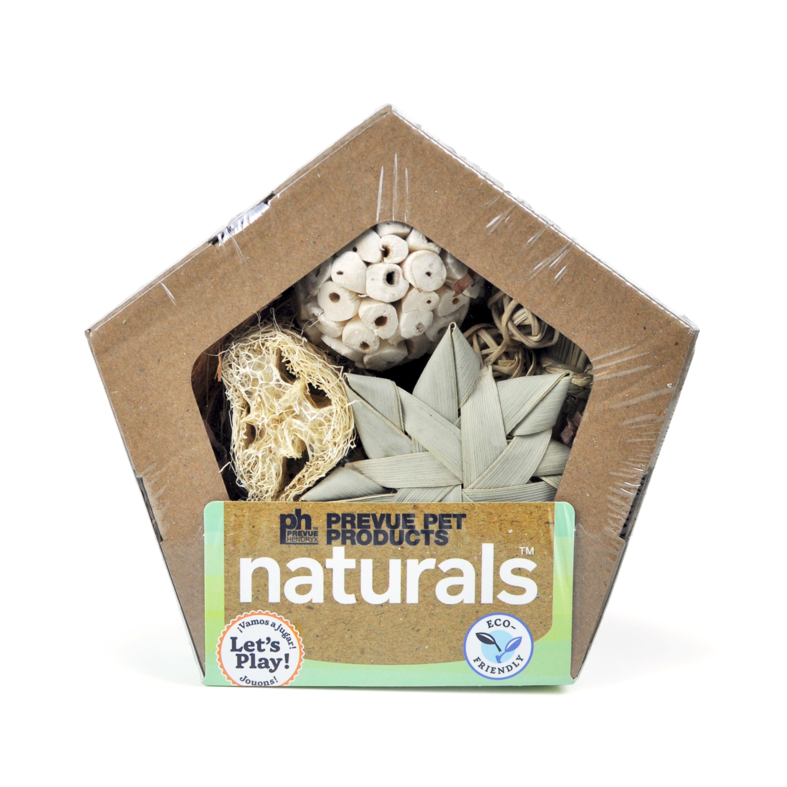 Prevue Pet Products Small Pentagon Forage N Play Box For Small Animals