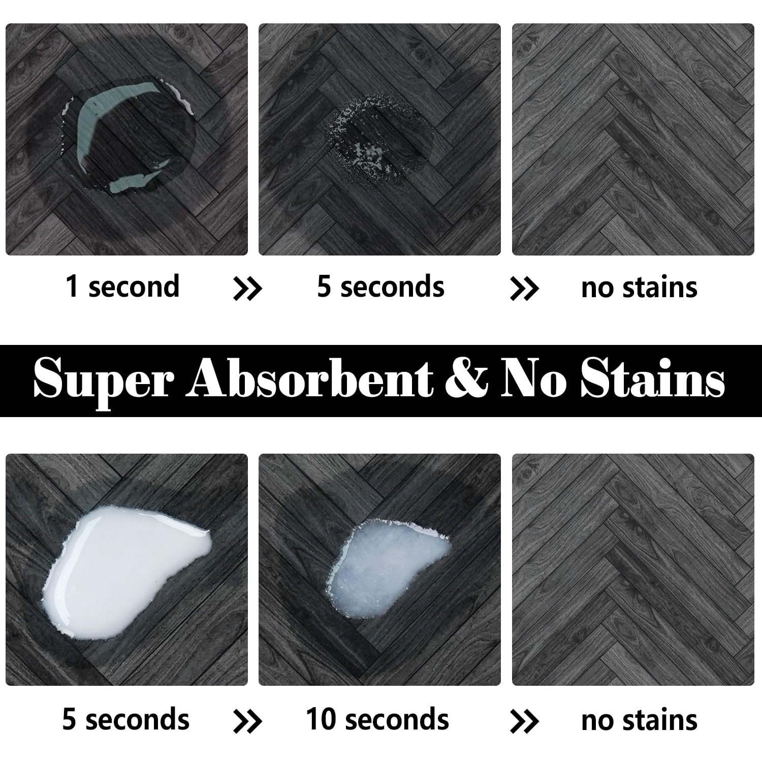 Dog Food Mats for Floors Absorbent, Pet Cat Food Mat - Quick Dry Dog Bowl Mats for Food and Water, Eco-Friendly Pet Supplies