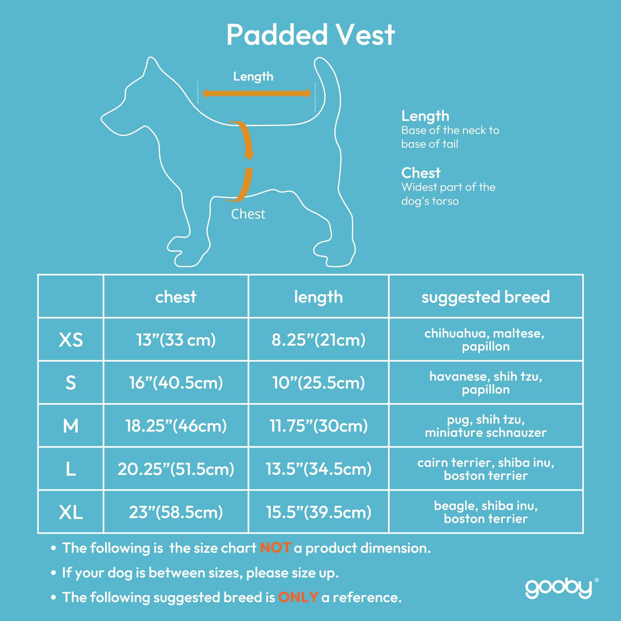 Gooby Padded Vest Dog Jacket - Red, X-Large - Warm Zip Up Dog Vest Fleece Jacket With Dual D Ring Leash - Winter Water Resistant Small Dog Sweater - Dog Clothes For Small Dogs Boy And Medium Dogs