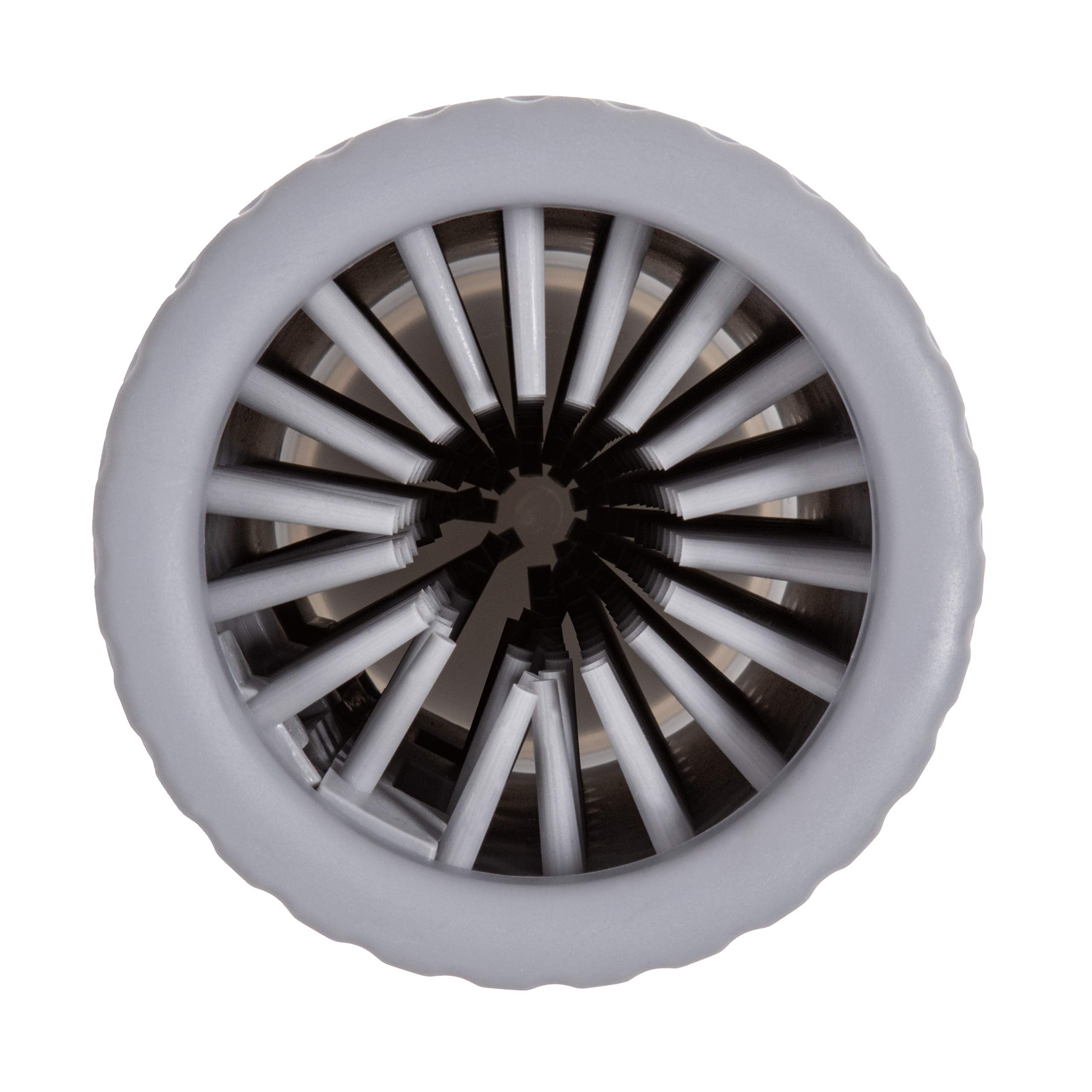 Dexas Mudbuster Portable Dog Paw Washer/Paw Cleaner, Small, Light Gray