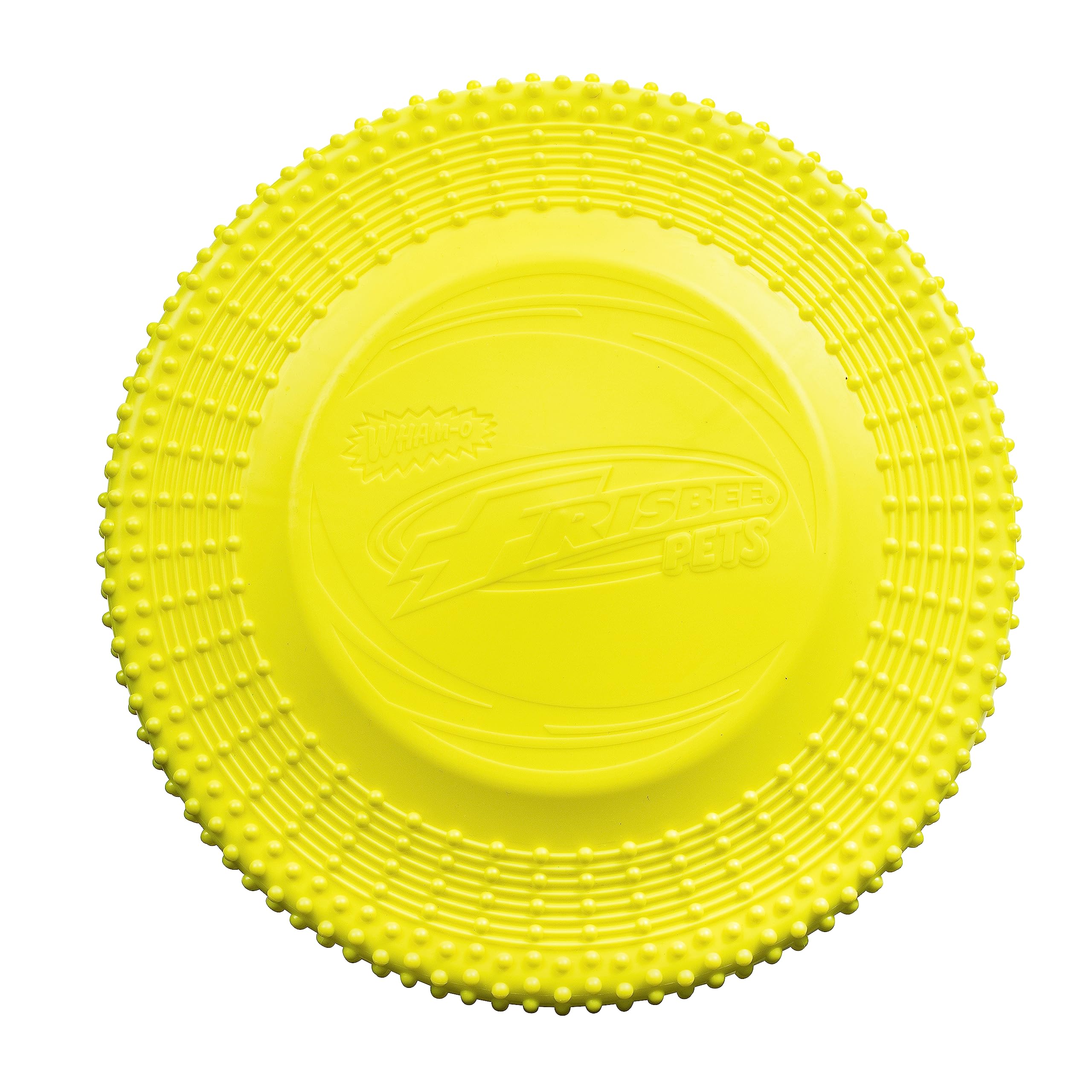 Wham-O Pets Jazwares Frisbee Gripsbee - The Original Fetch Flyer - Jumbo Frisbee - Flying, Floatable Disc Dog Toy