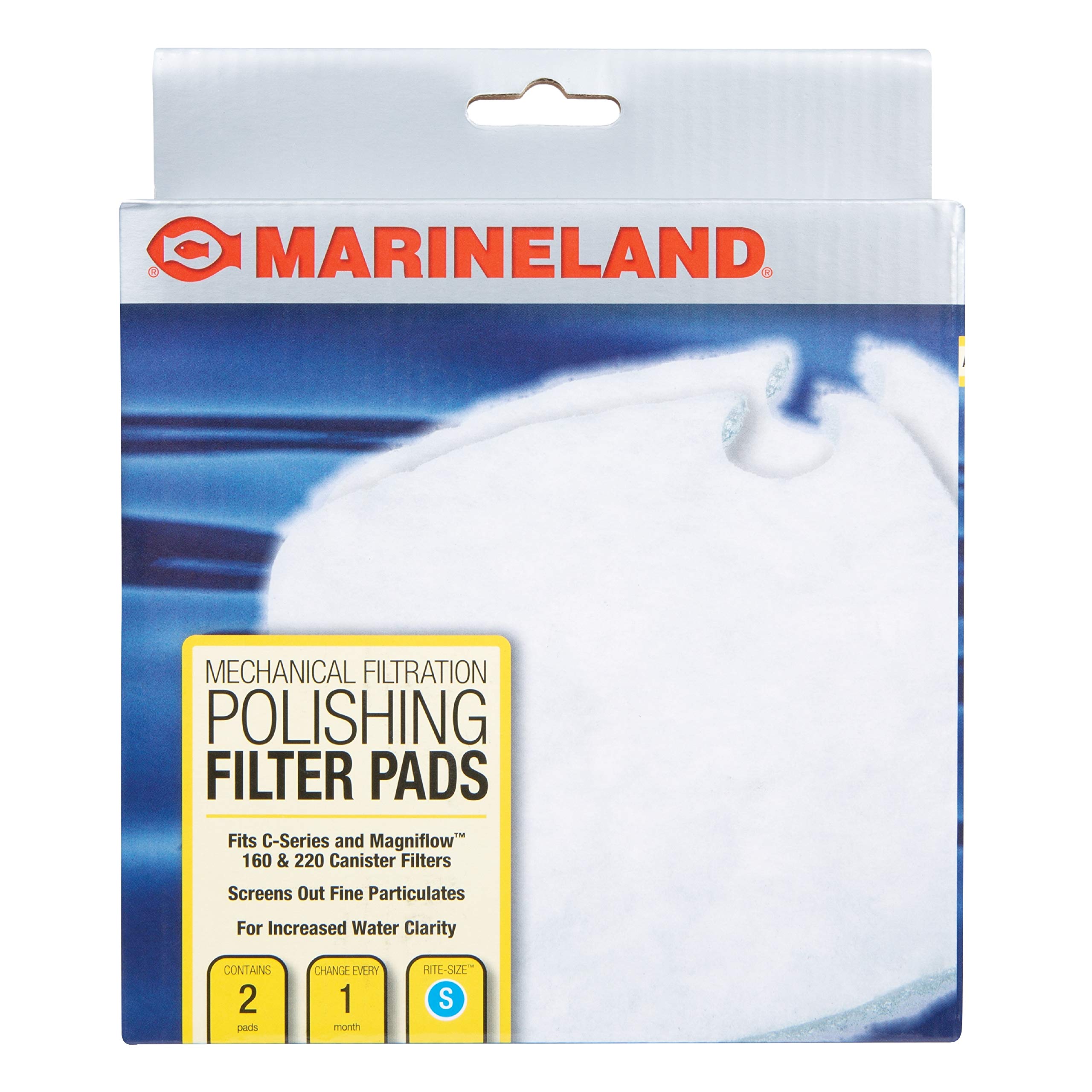 Marineland Polishing Filter Pads, Mechanical Filtration For Canister Filters