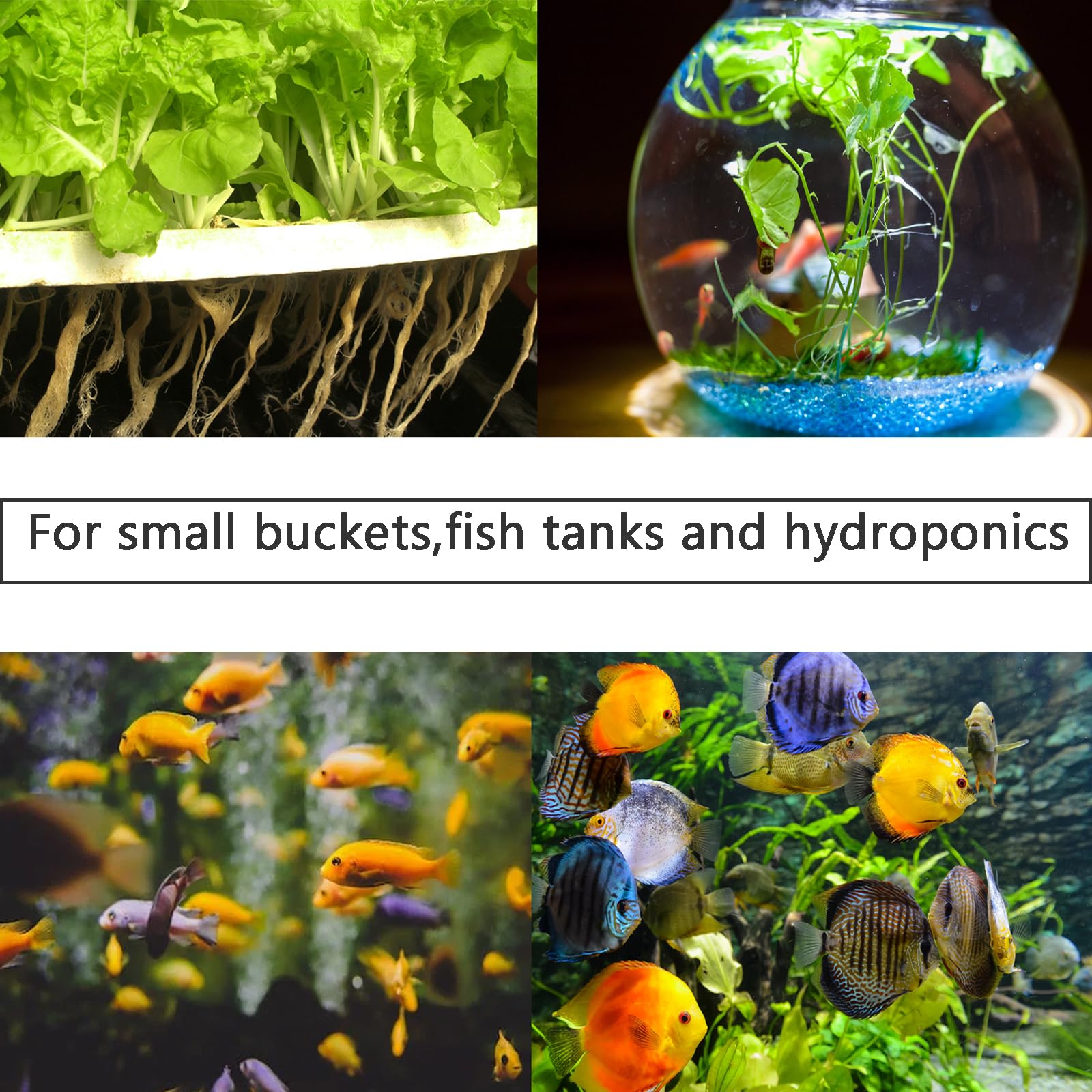 Aquaneat Aquarium Air Stones 1 Inch 12Pcs, Bubble Stone, Fish Tank Airstones, Aerator Stone Bubble Diffuser, Air Pump Accessories For Aquariums, Fish Tanks, And Hydroponics