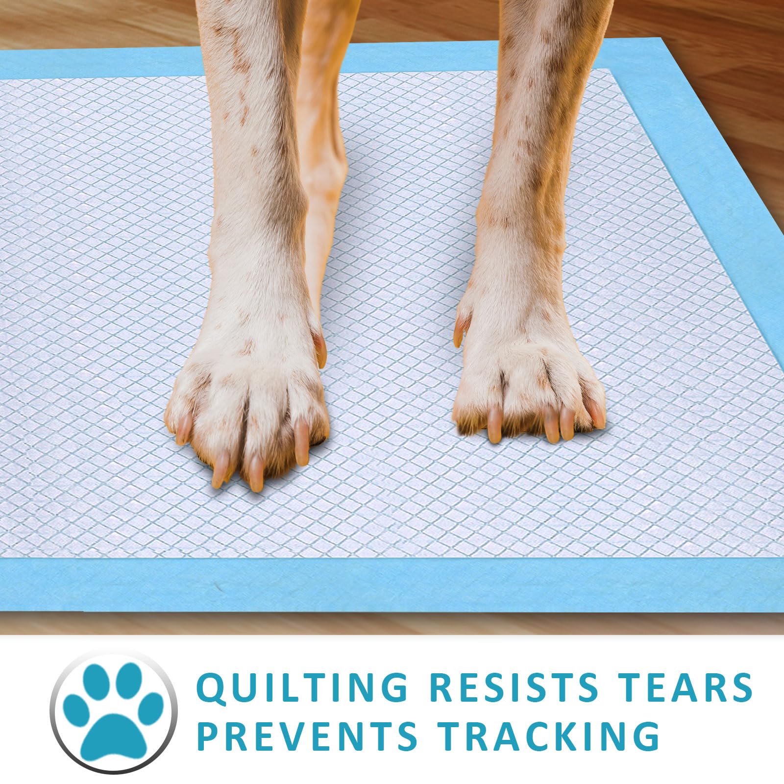 Ownpets Dog Training Xl Extra Large Pad 35’’ X 32’’, Leak-Proof 6-Layer Pet Potty Training Pads Pee Pads With Quick-Dry Surface For Pets, Puppies, Adult, Sick & Aging Dogs, 40 Counts