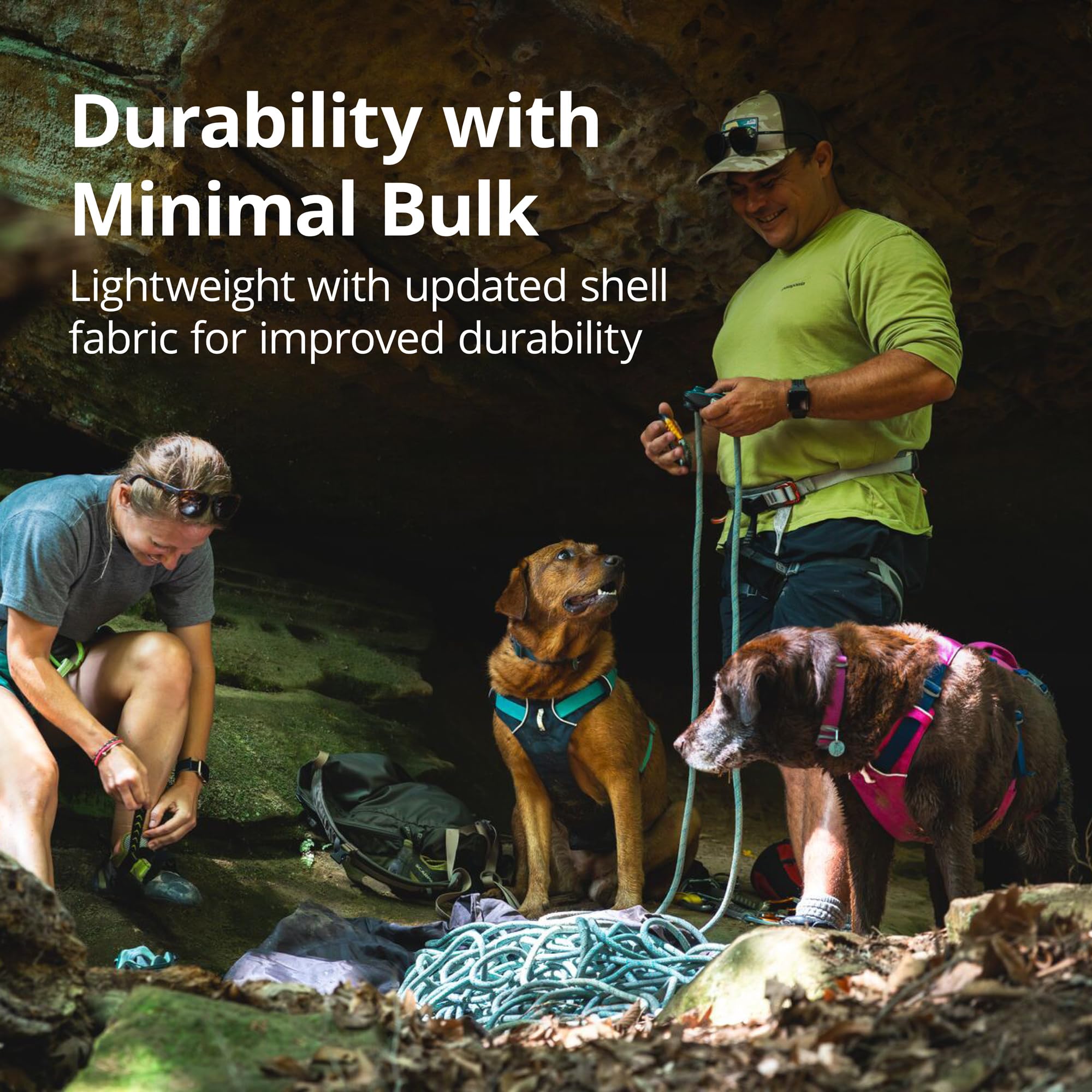 Ruffwear, Flagline Dog Harness, Lightweight And Reflective, No Pull Dog Lift Harness For Hiking, Running And Everyday Use, Basal