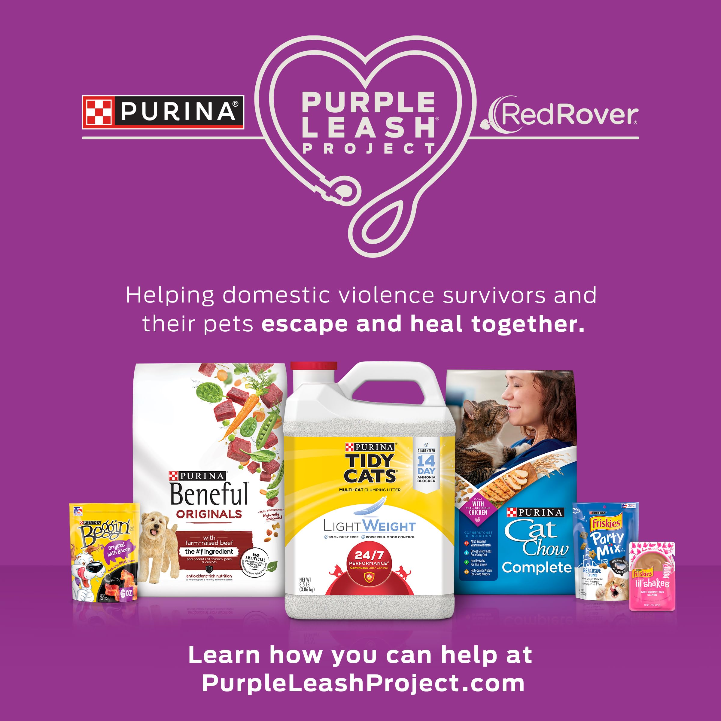 Purina Tidy Cats Lightweight, Scoopable Clumping Cat Litter, Tidy Max 24/7 Performance Formula - 17 Lb. Box