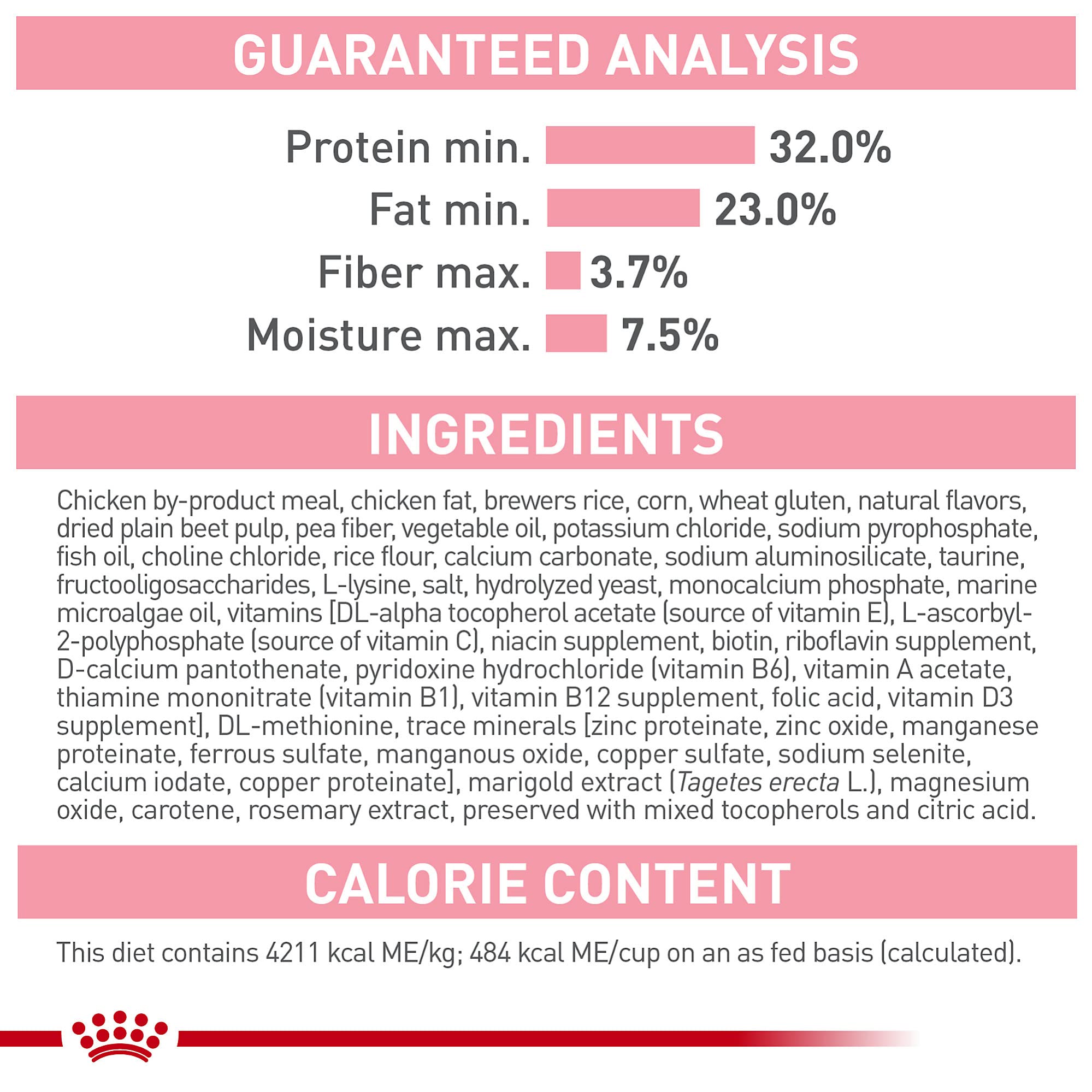 Royal Canin Feline Health Nutrition Mother & Babycat Dry Cat Food for Newborn Kittens and Pregnant or Nursing Cats, 6 lb bag