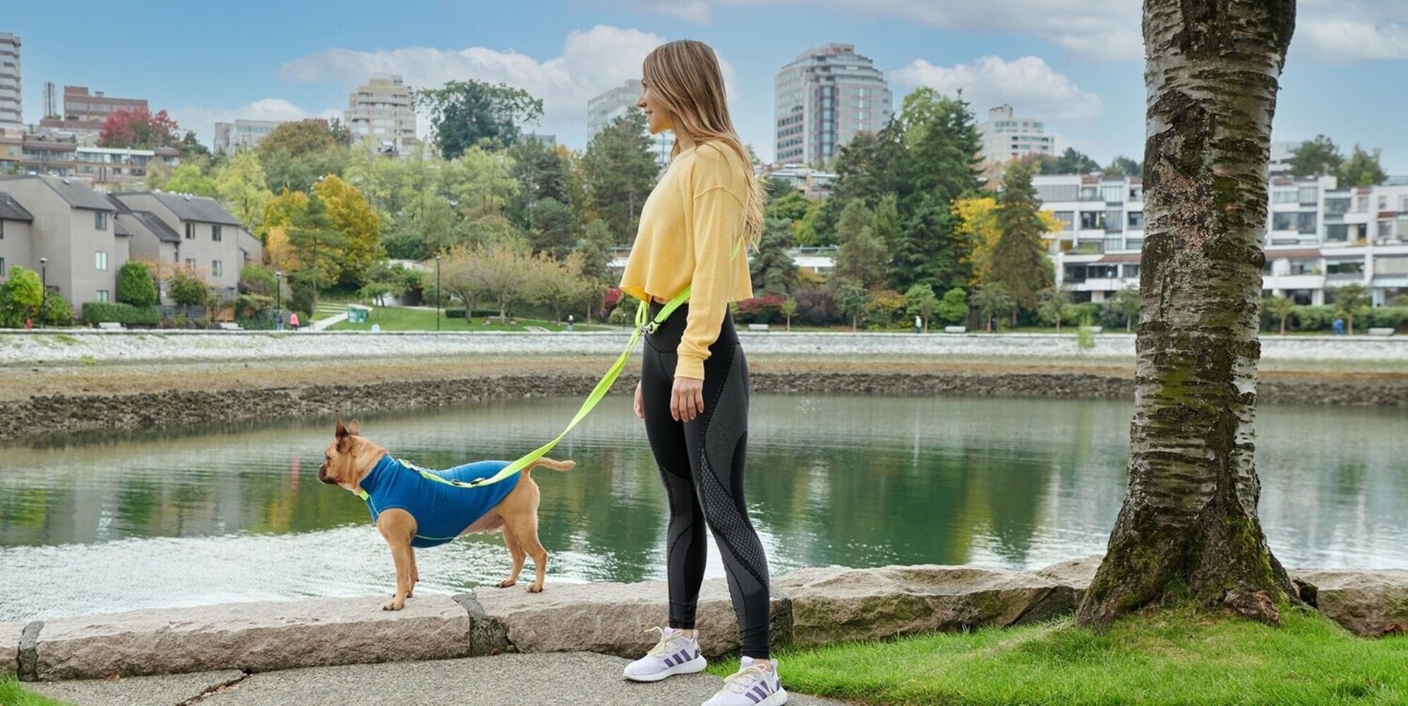 Rc Pet Products Primary Collection 1' Active Dog Leash, Black