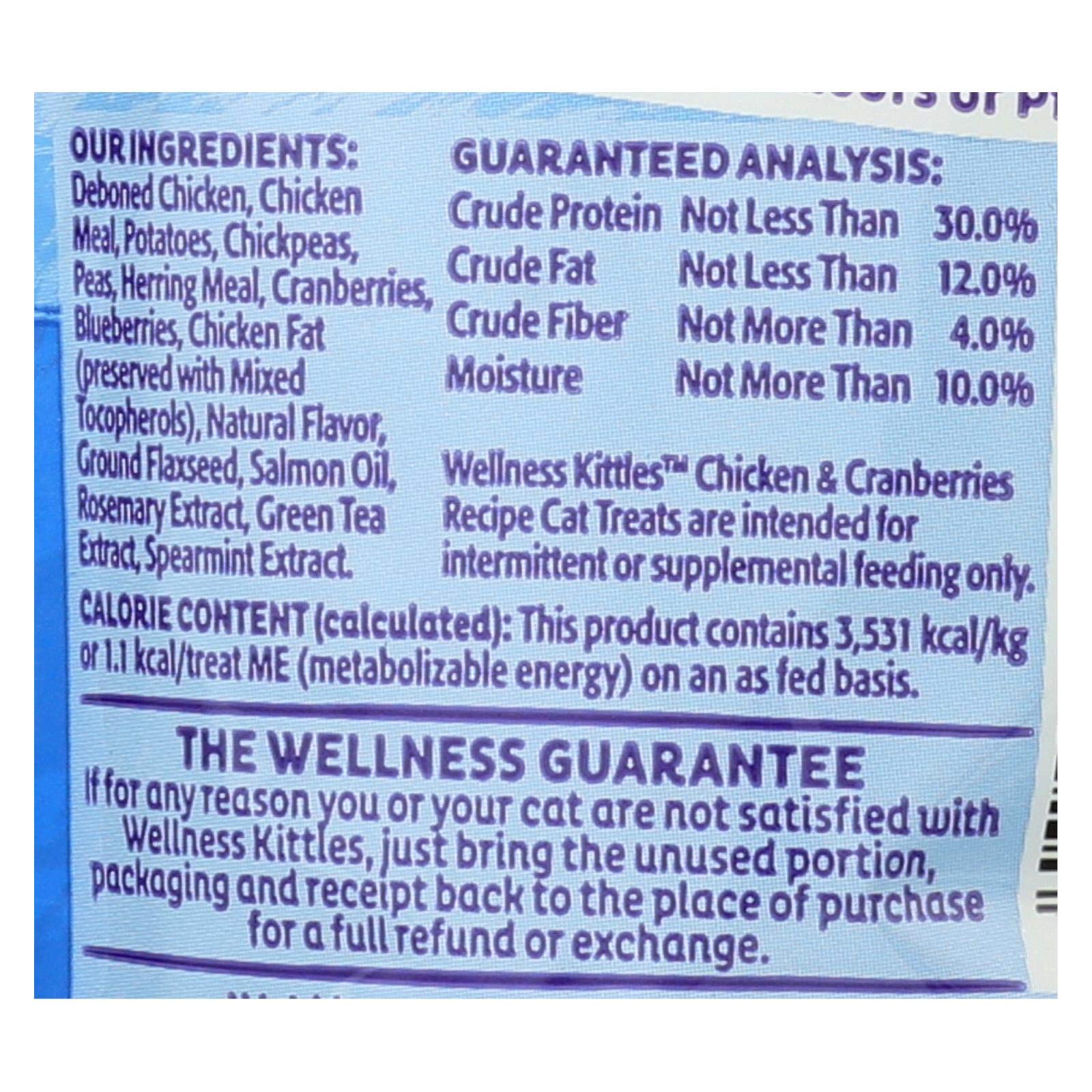 Kittles Chicken and Cranberries Recipe Cat Treats, 2 Ounce -- 14 per case.