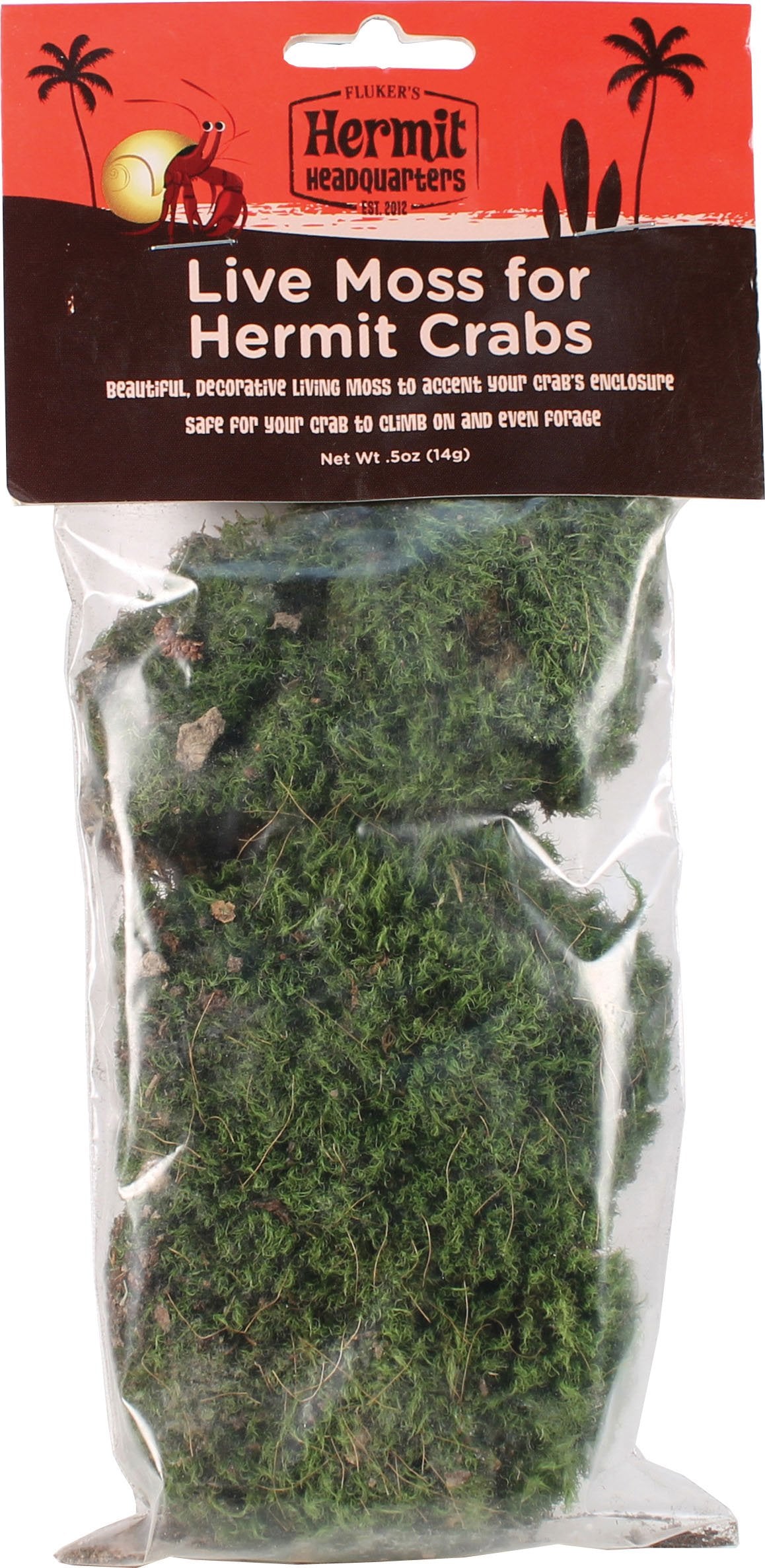 Fluker'S Live Moss For Hermit Crabs, 0.7 Oz