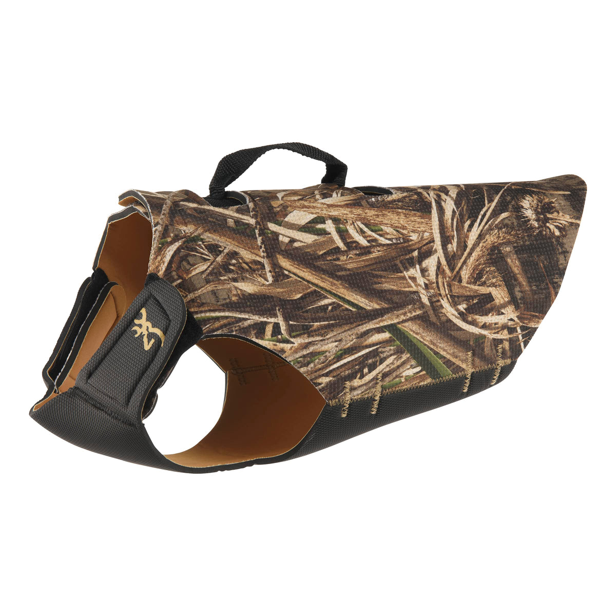 Browning Pet Vest, 5Mm, Handle, Neoprene Vest 5Mm Handle 2Xl, Realtree Max-5 (5Mm), Xx-Large Us