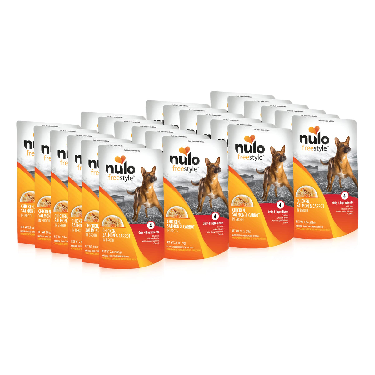 Nulo Freestyle Puppy & Dog Wet Dog Food Topper, Premium All Natural Grain-Free, Real Meat Dog Food Topper With High Animal-Based