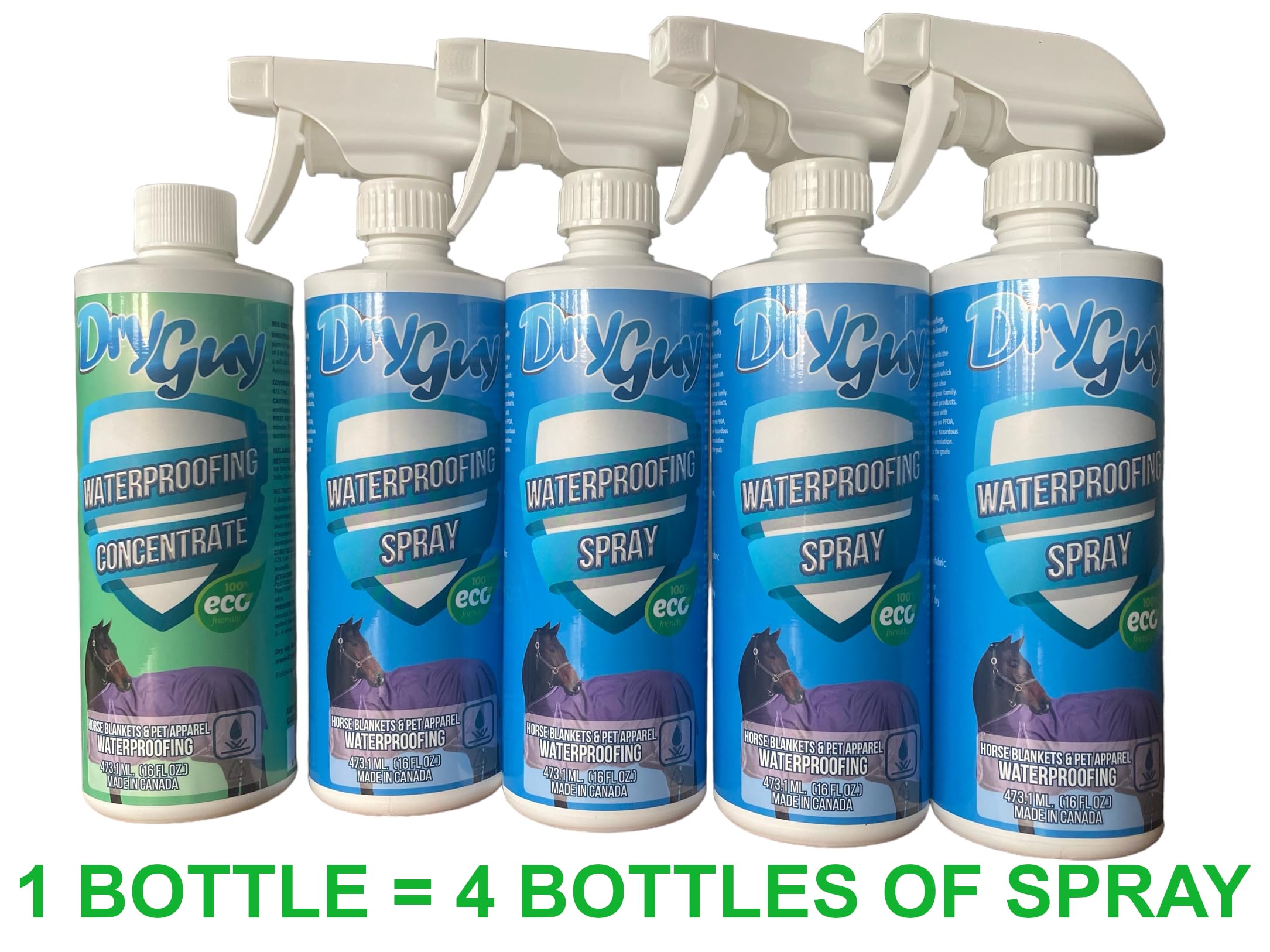 Horse Blanket & Pet Apparel Waterproofing Concentrate