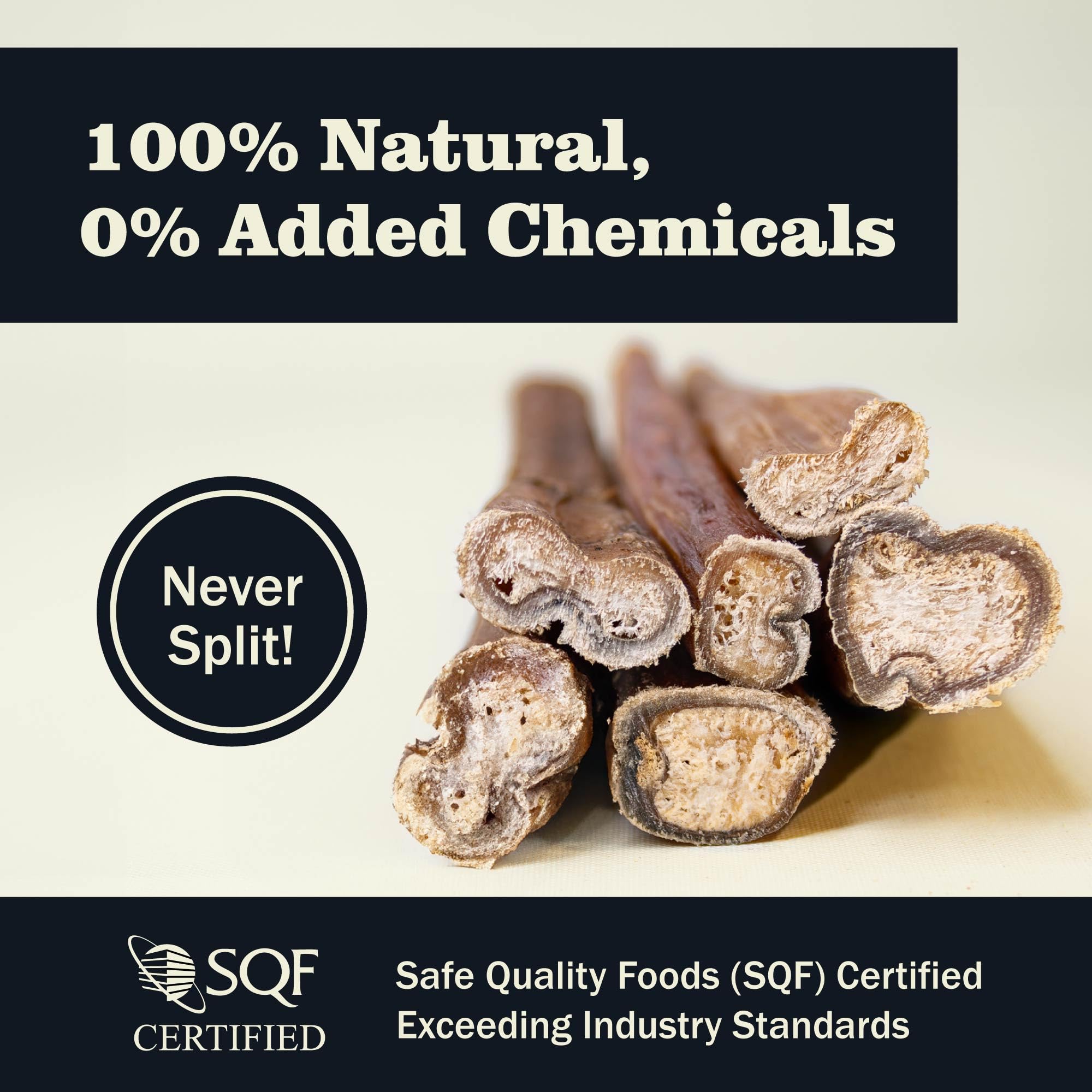 Redbarn Pet Products All Natural 5-8 Bully Sticks for Small & Large Dogs - Healthy Long Lasting Chews Variety Party Pack - 100%