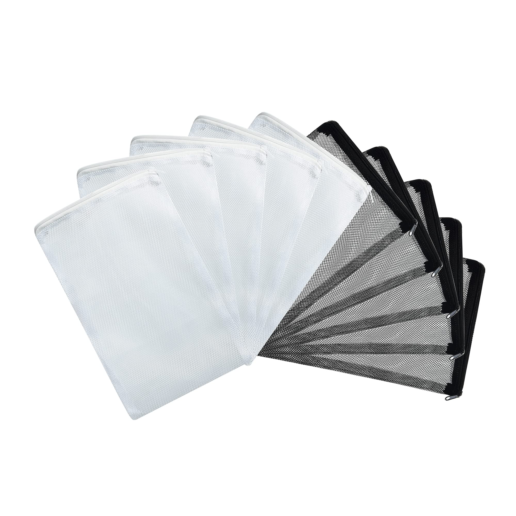 Alegi 10 Pcs Aquarium Filter Media Bags With Zipper, Mesh Reusable Bags For Aquarium Filter Media (11.8' X 8')
