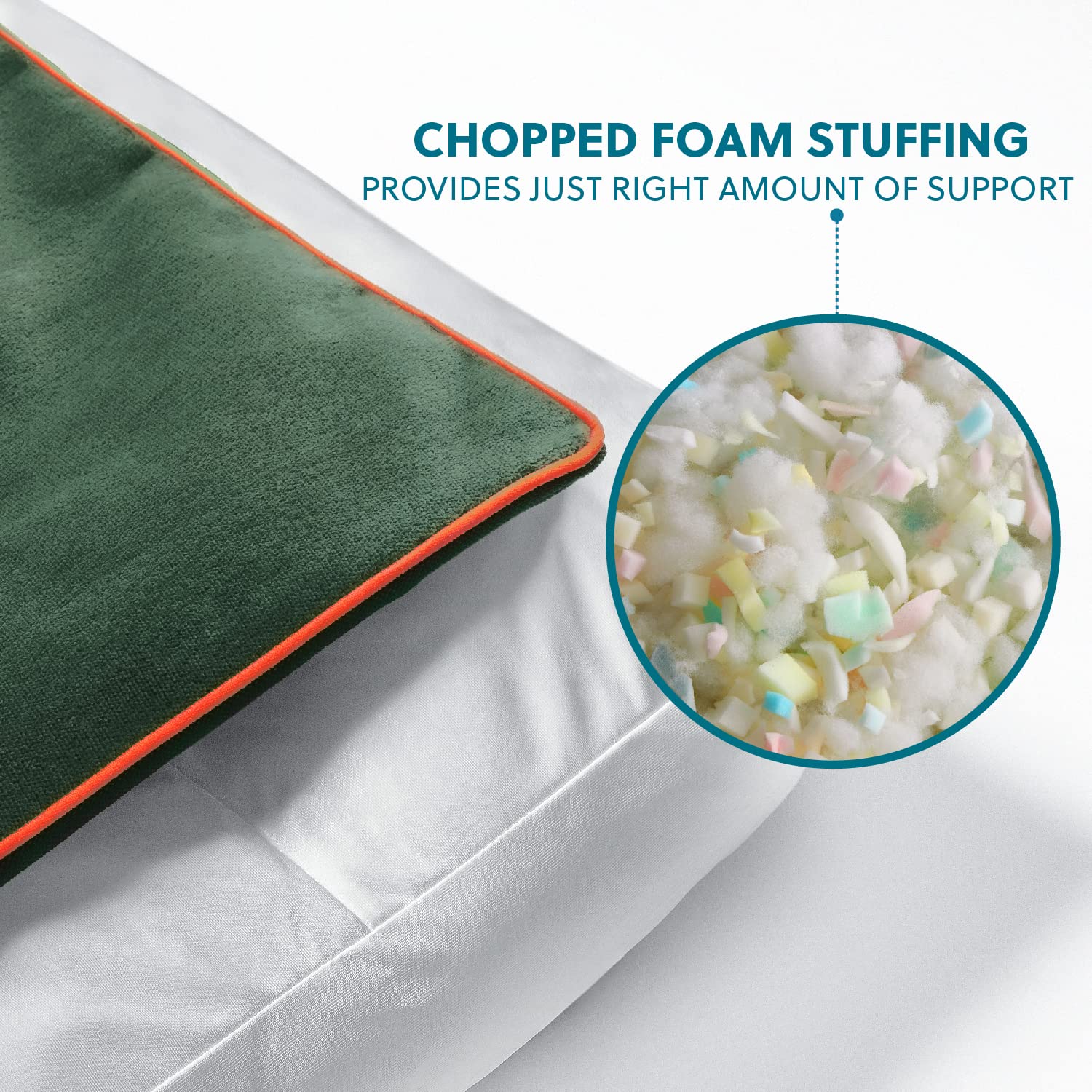 Bedsure Waterproof Dog Bed For Medium Dogs - 4 Inch Thicken Up To 45Lbs Pet Mat Pillows With Removable Washable Cover, Green