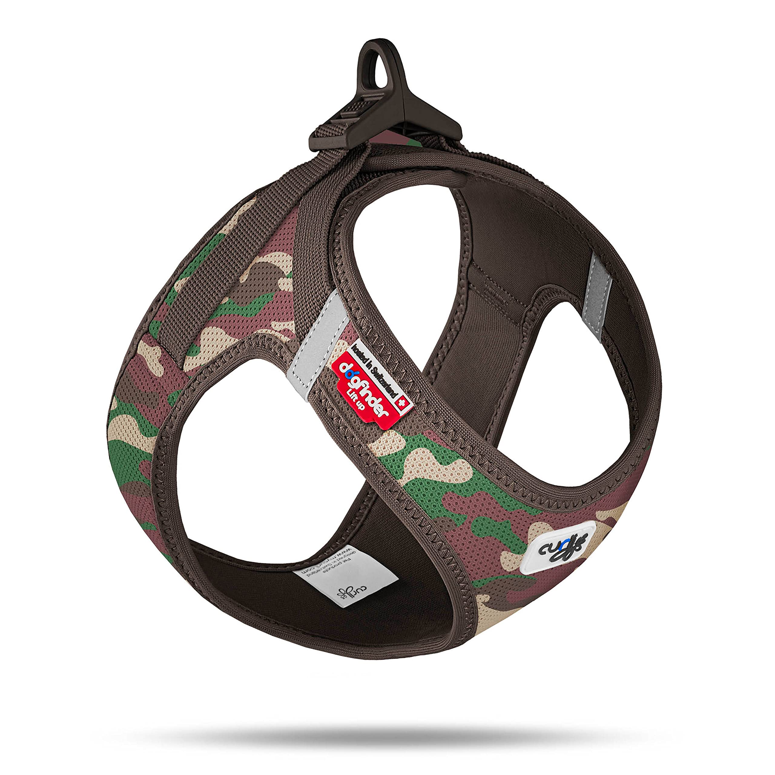 Vest Harness Curli Clasp Air-Mesh Camo 2Xs