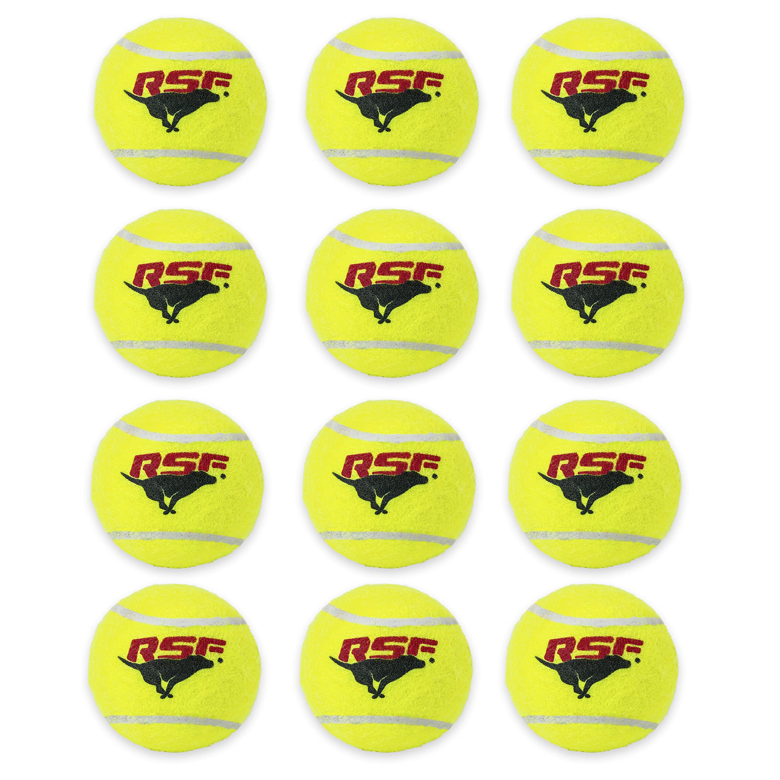 Franklin Pet Supply RSF Squeak Mini 1.75 Tennis Balls  Dog Toy Squeaks When Squeezed  (Pack of 12)  for Small Dogs  Squeake