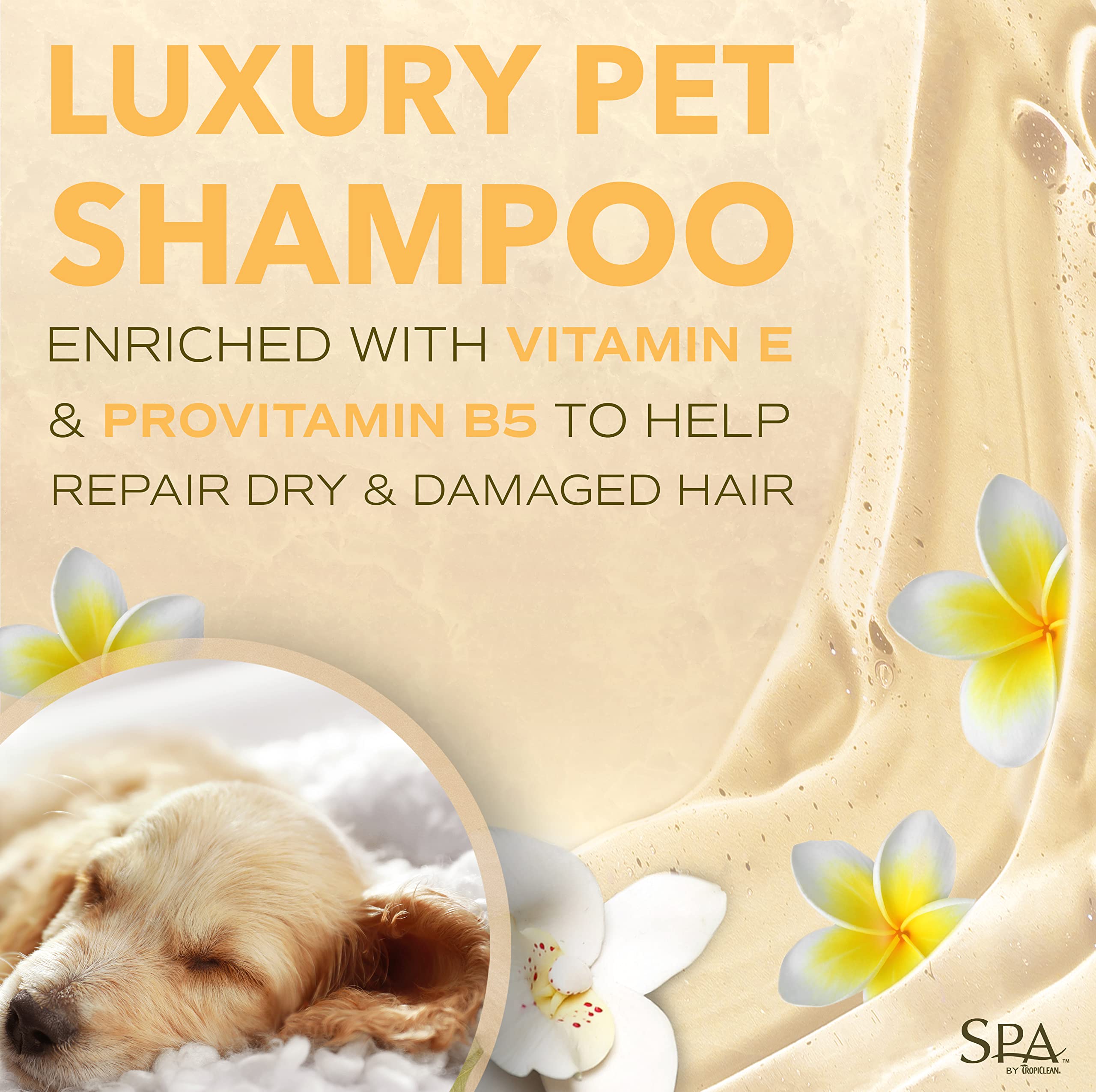 Tropiclean Spa Lavish Dog Conditioner | Nourishing Conditioner For Dogs | Naturally Derived Salon Grade Ingredients | Made In Th