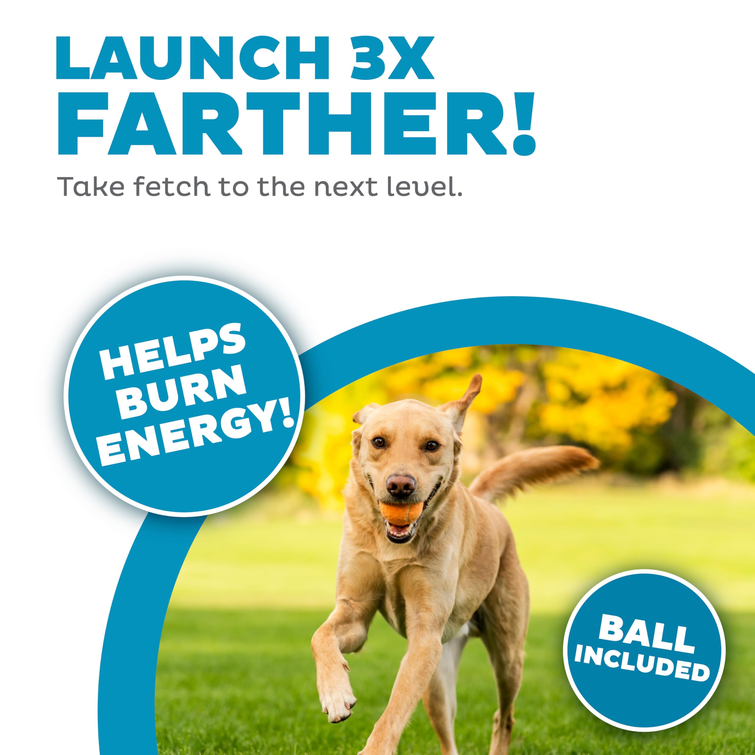 Outward Hound Launch A Ball Dog Tennis Ball Launcher