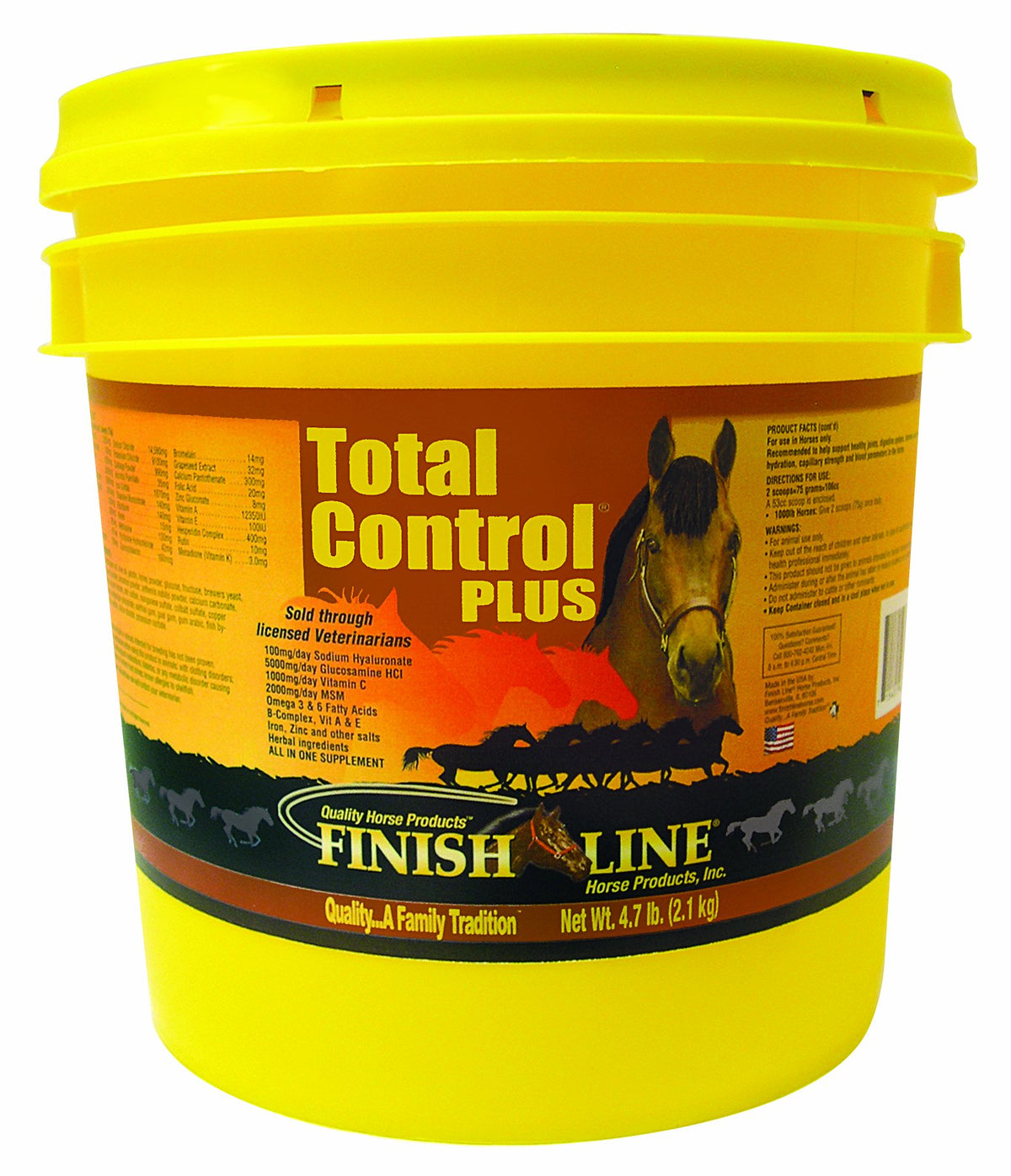 Finish Line Horse Products Total Control Plus (4.7-Pounds)