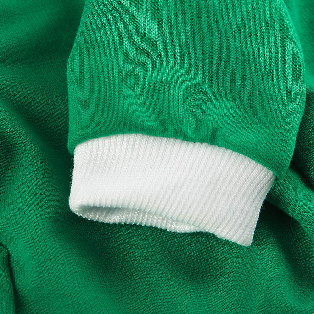 Impoosy St Patrick'S Day Pet Dog Hoodies Funny Clover Shirt Cute Puppy Costume Clothes For Small Medium Dogs Cats Pets (M)
