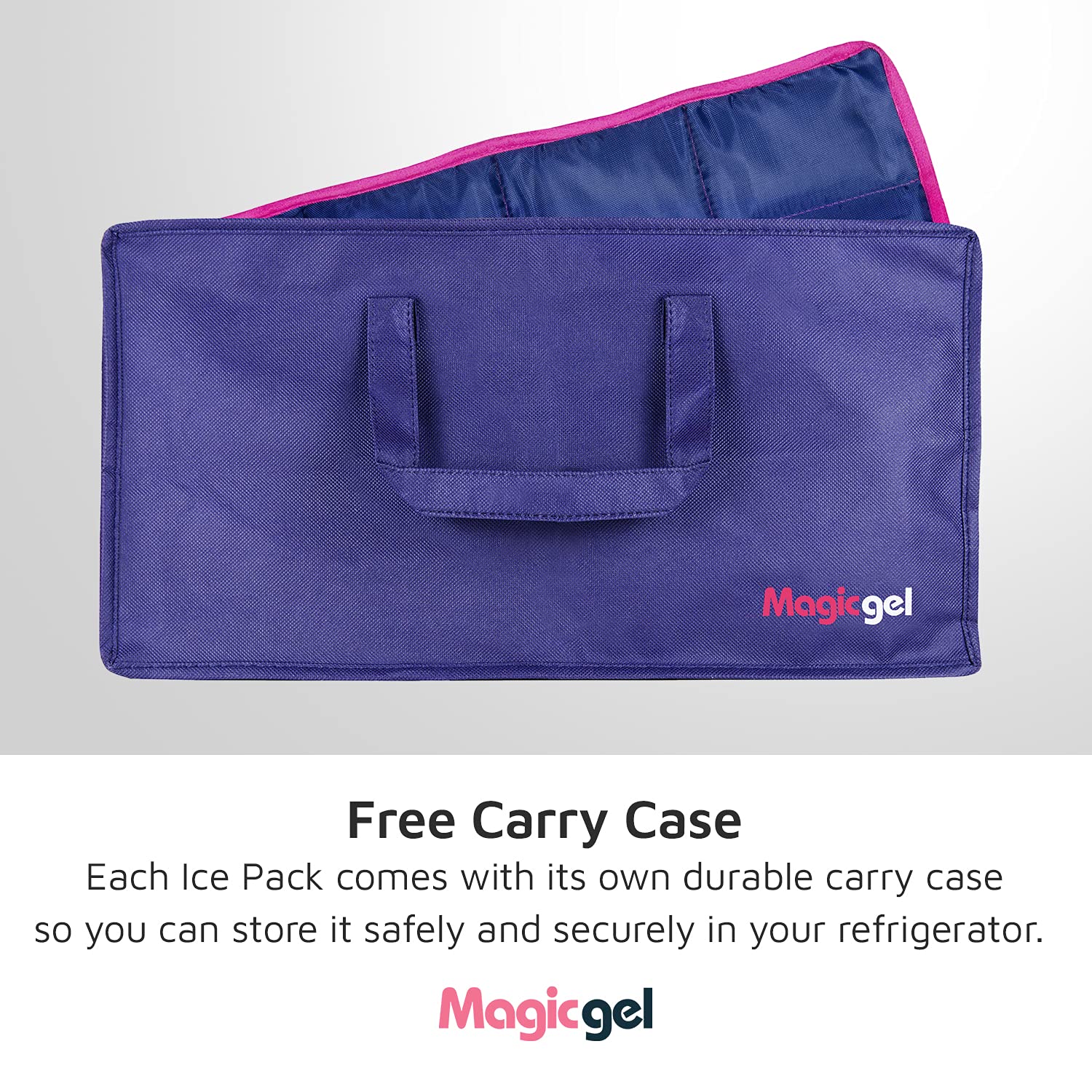 Magic Gel Horse Ice Pack With Carry Case - Single Ice Boots | Cooling Horse Leg Wraps For Hock, Ankle, Knee, Legs, Boots, And Hooves | Horse Tack & Horse Supplies & Ideal Gift For Horse Lovers Women