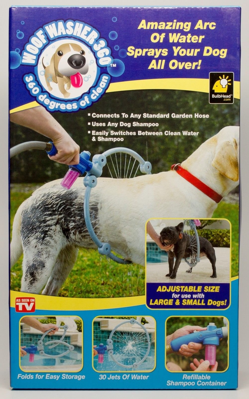 Woof Washer 360 - Perfect Dog Washing Station For Your Dog (1 Pack)