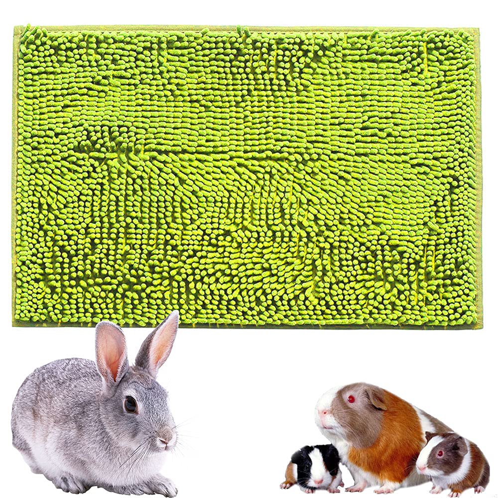 Oncpcare Fleece Cage Liners For Small Animals, Guinea Pig Pads Fleece, Warm Plush Pet Rabbit Bed For Cage Indoor