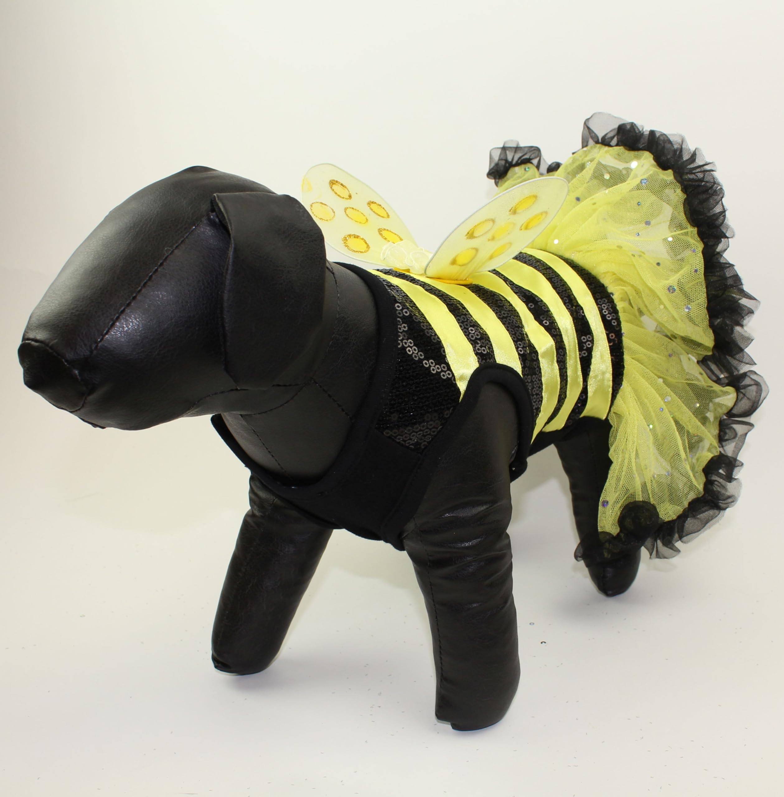 Bumble Bee Costume Dress For Dogs Xs