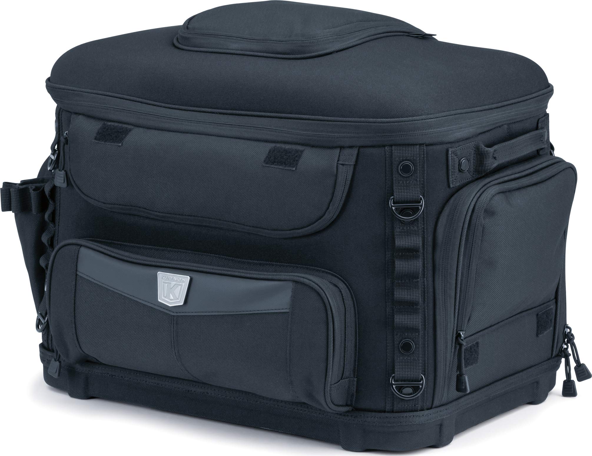 Kuryakyn 5288 Grand Pet Palace: Portable Weather Resistant Motorcycle Dog/Cat Carrier Crate For Luggage Rack Or Passenger Seat W