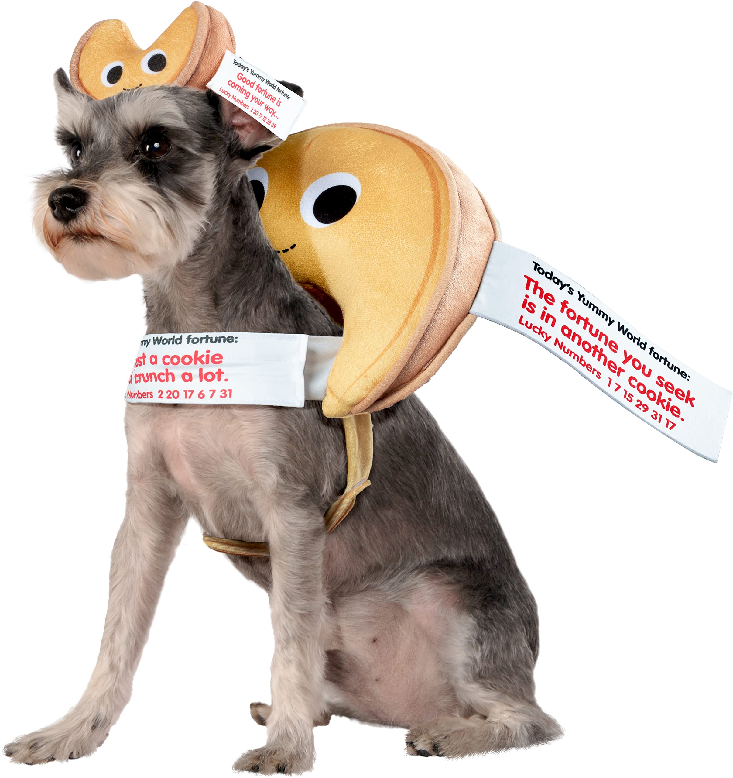 Rubie'S Yummy World Fortune Cookie Pet Costume, As Shown, Small/Medium