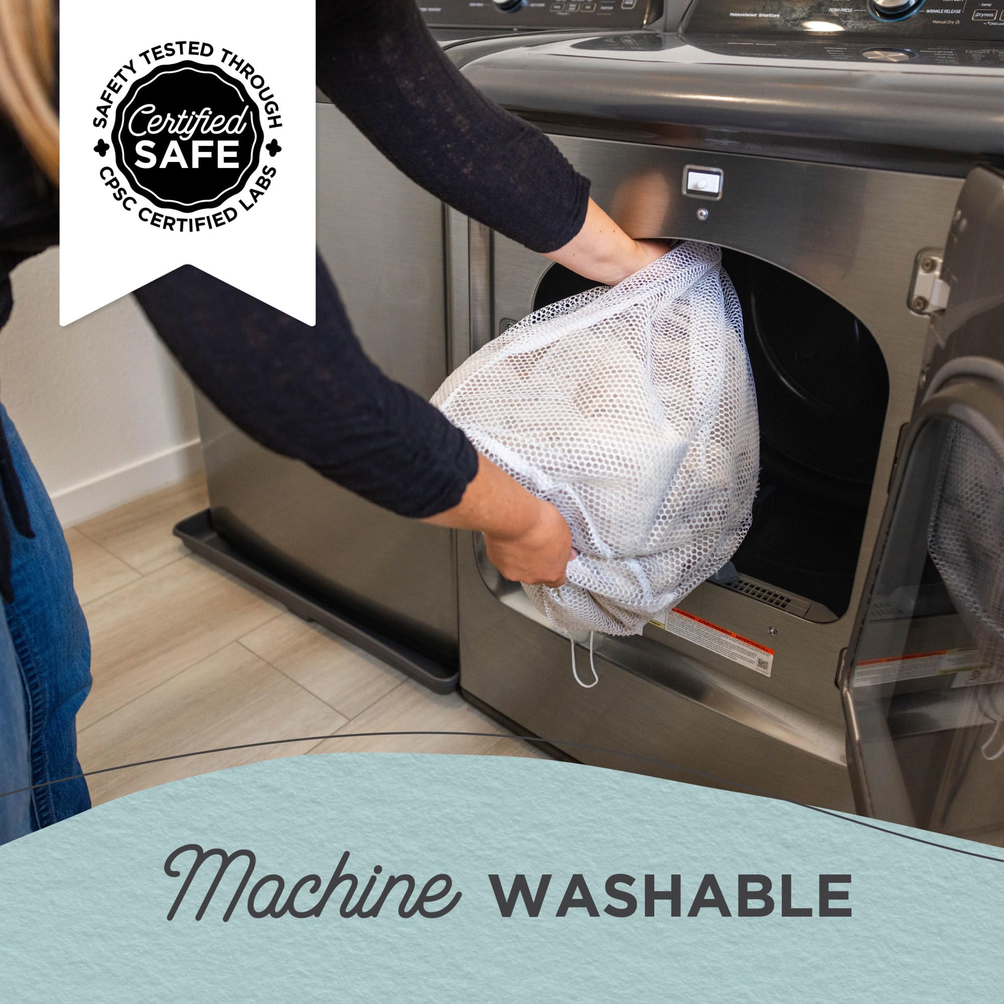 Best Friends By Sheri Calming Shag Cat And Dog Blanket With Non-Skid, Water Resistant Base, Machine Washable, Frost Gray, 60'' X