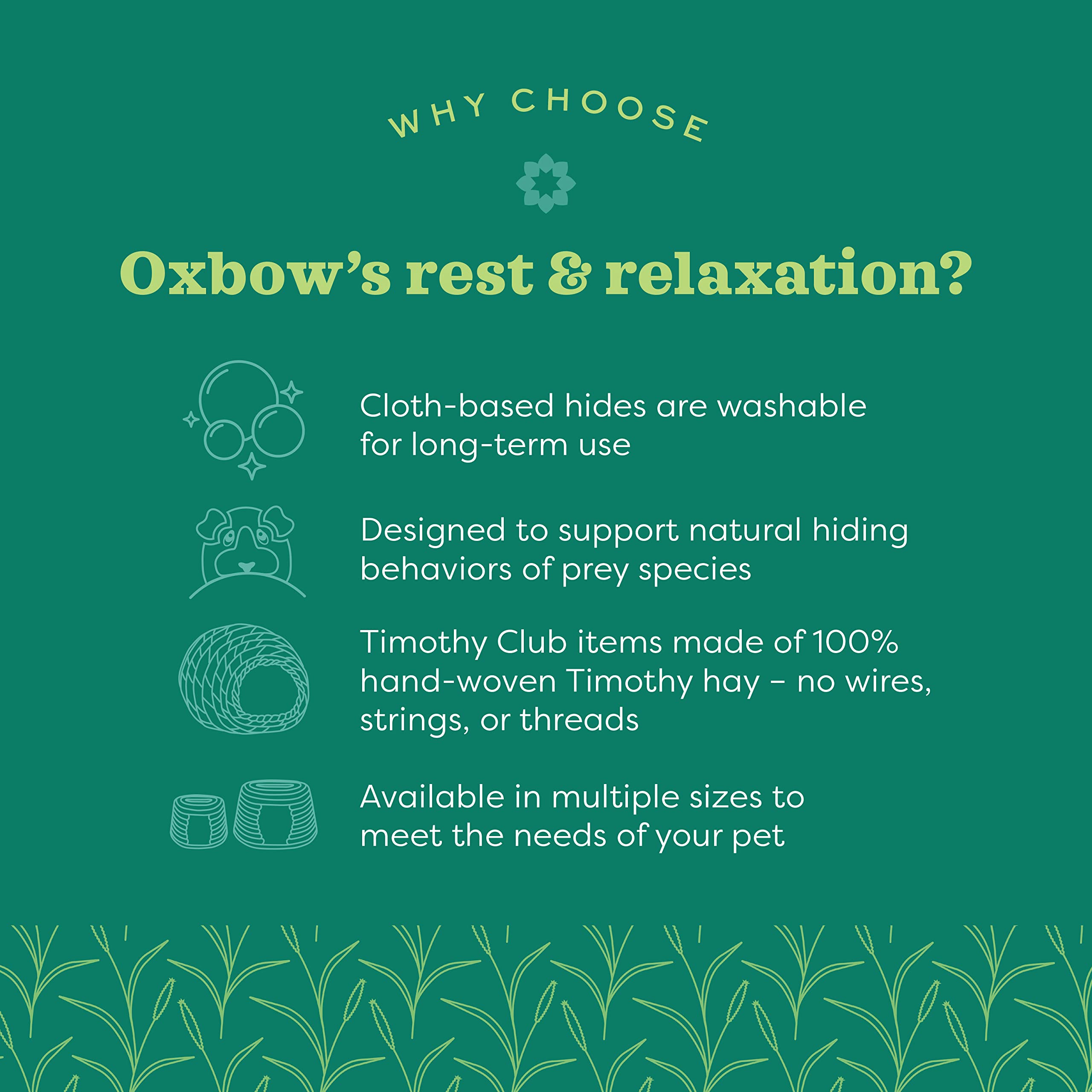 Oxbow Enriched Life Fleece Hammock, Small Animal Hideaway, Guinea Pig, Hamster, And Gerbil Shelter, Small Animal Enrichment, 1 Count