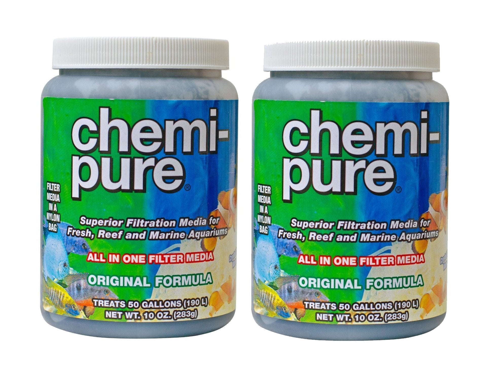 Boyd Enterprises Abe16705 Chemipure Filter Media For Aquarium, 10-Ounce (2 Pack)