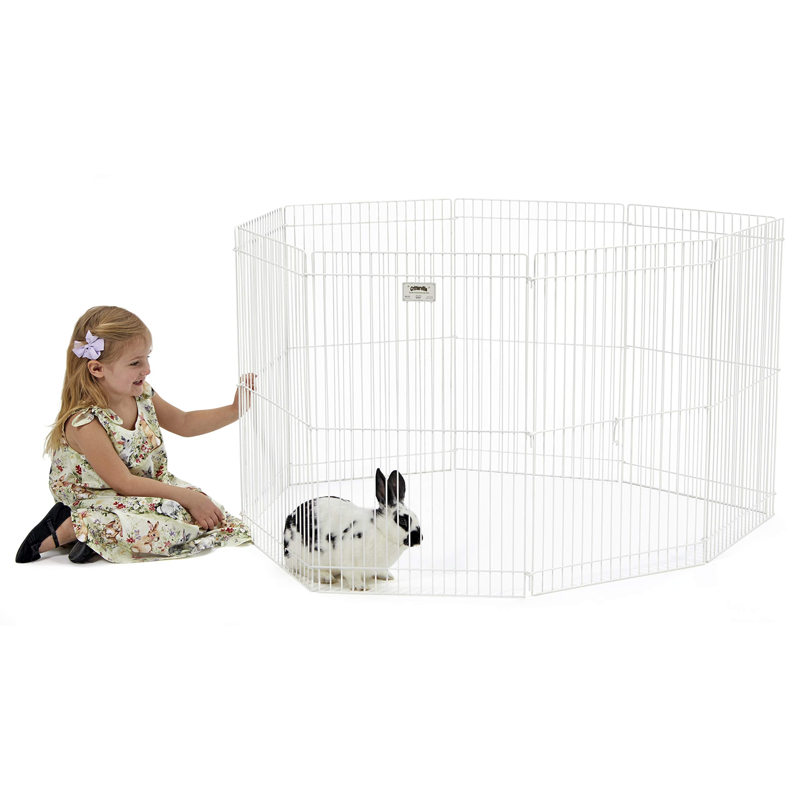 Midwest Homes For Pets 100-29 Ferret Nation Small Animal Exercise Pen