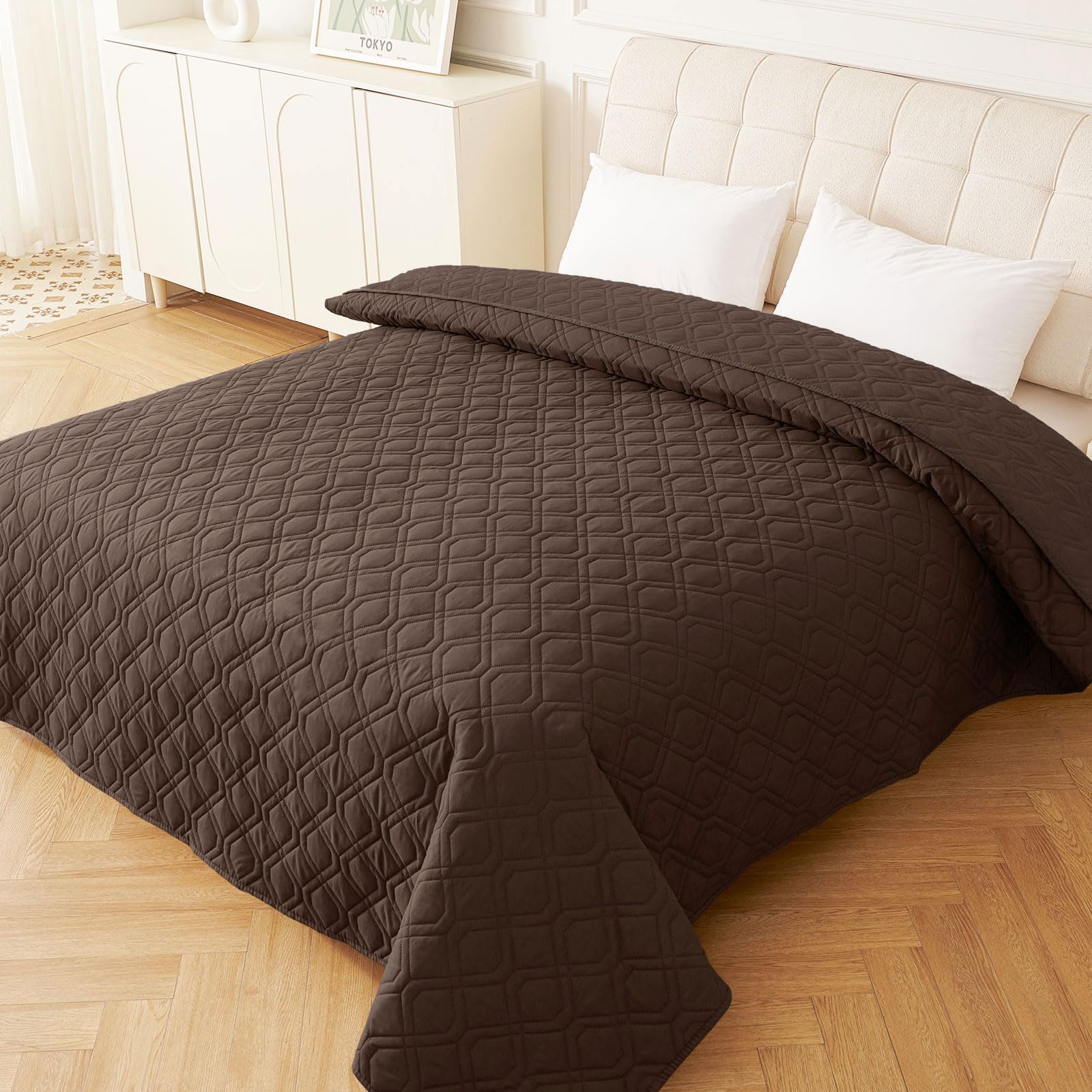 hyha Waterproof Dog Bed Blanket, Soft Pet Blankets, Waterproof Couch Cover for Dogs, Reversible Sofa Covers Washable for Furnitu