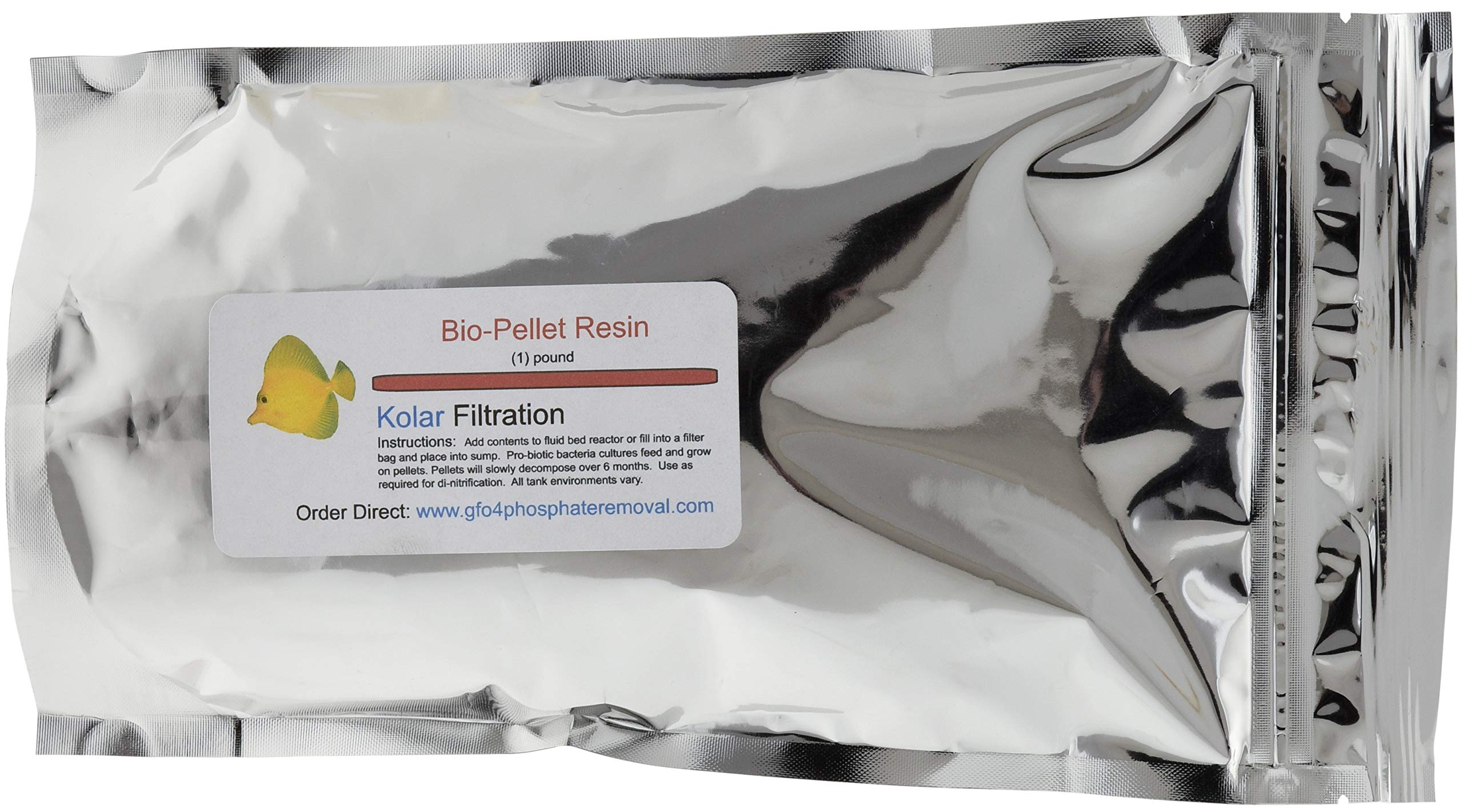 Kolar Labs Metabolix Bio-Pellets - Nitrate & Phosphate Treatment for All Aquariums, Fresh & Salt Water, 1 lb Bag